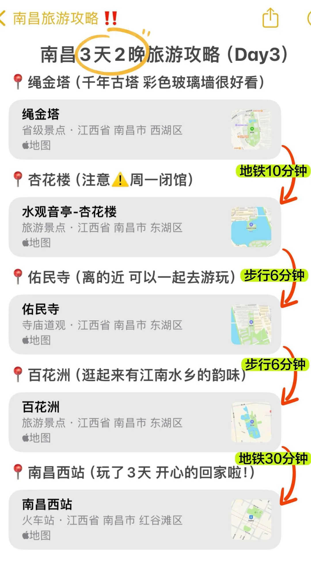终于有人把南昌路线说清楚了!(附旅游攻略)
