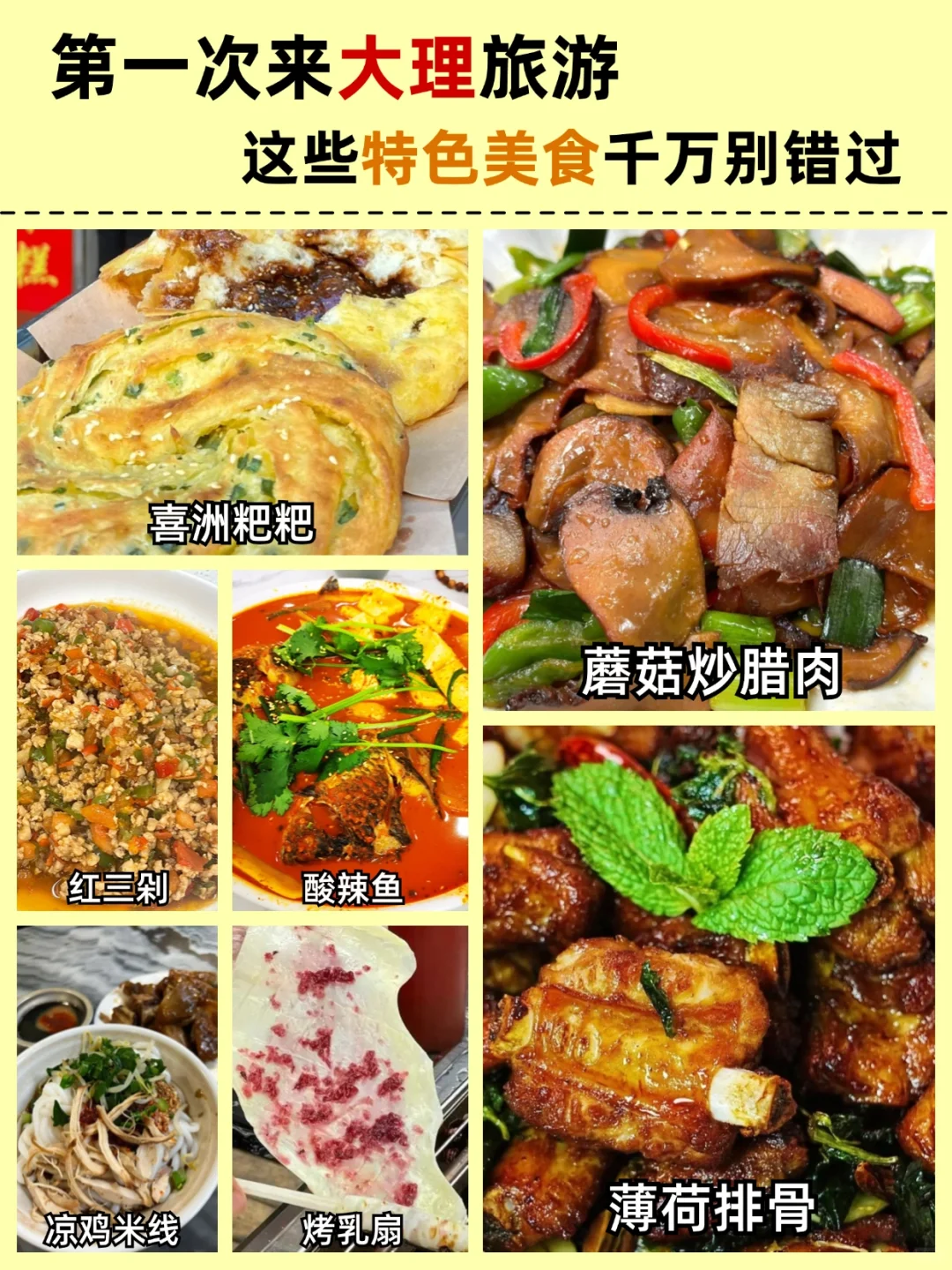 11-2🈷️来大理旅游的姐妹👭,码住这份攻略!!