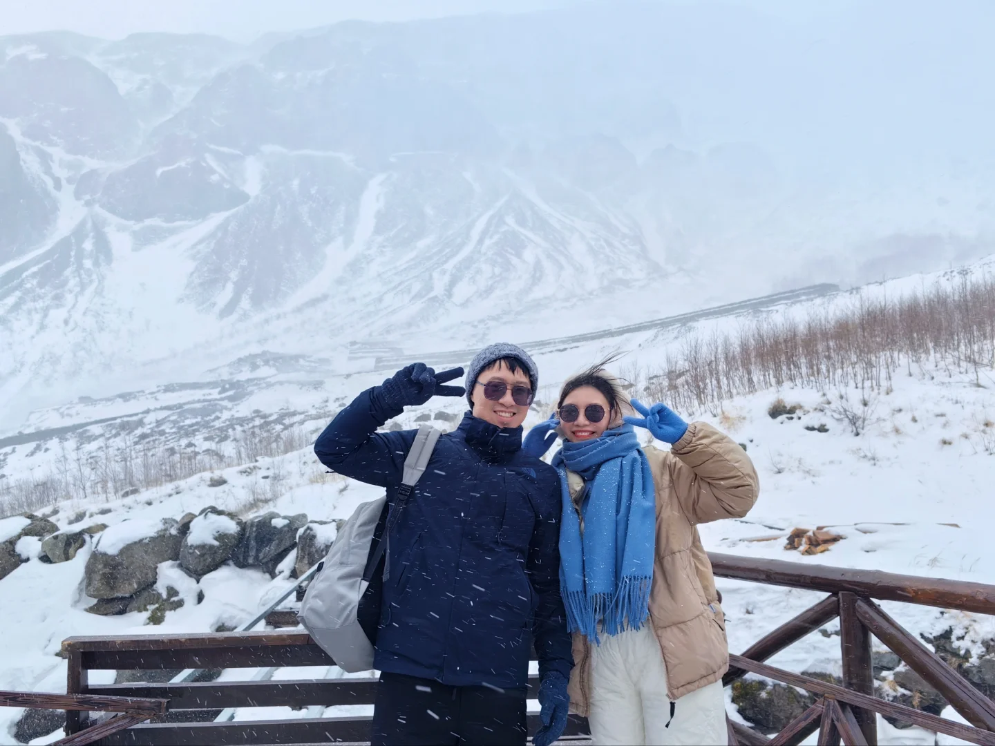 南方小土豆勇闯长白山，轻松拿捏👌