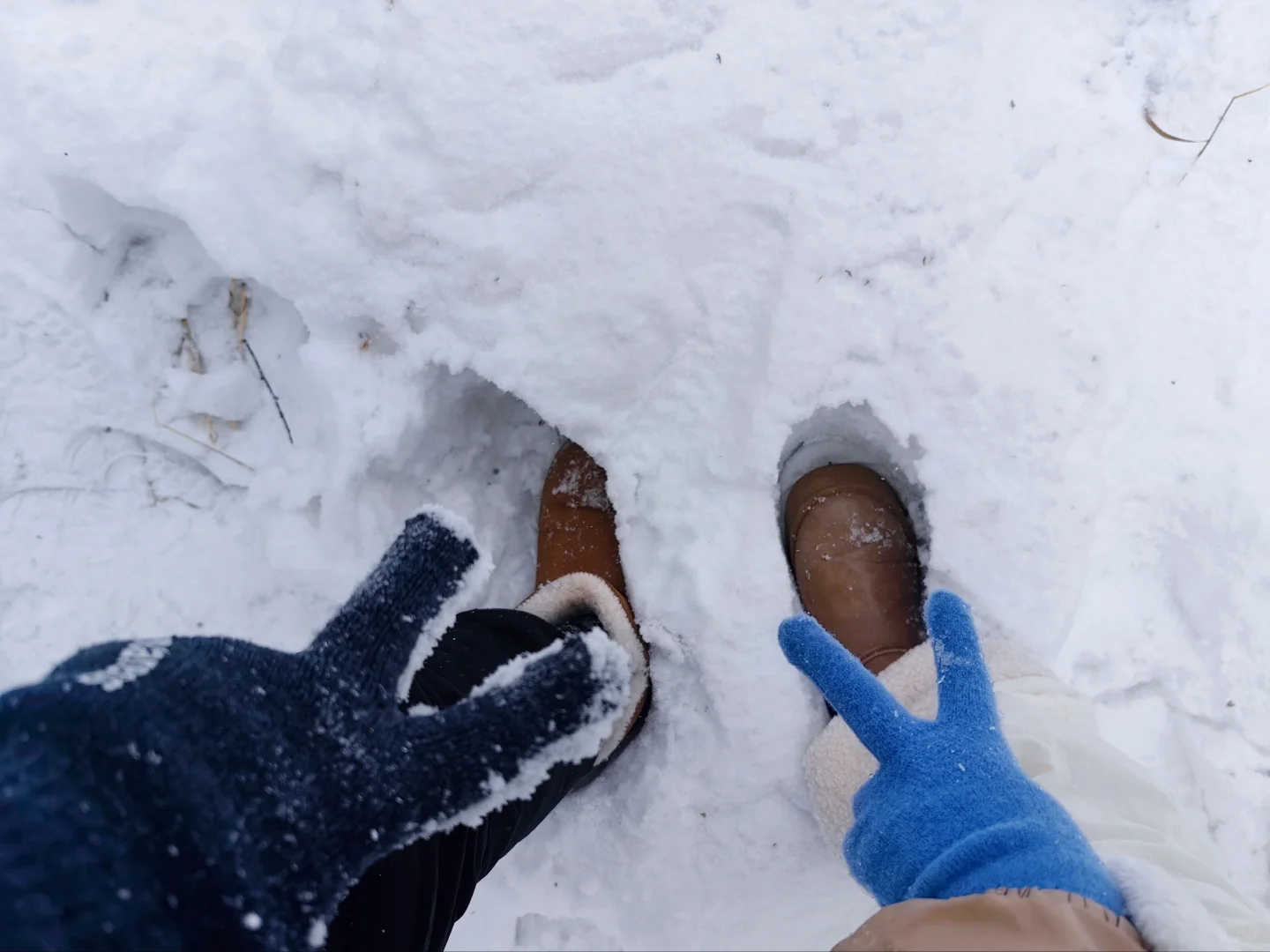 南方小土豆勇闯长白山，轻松拿捏👌