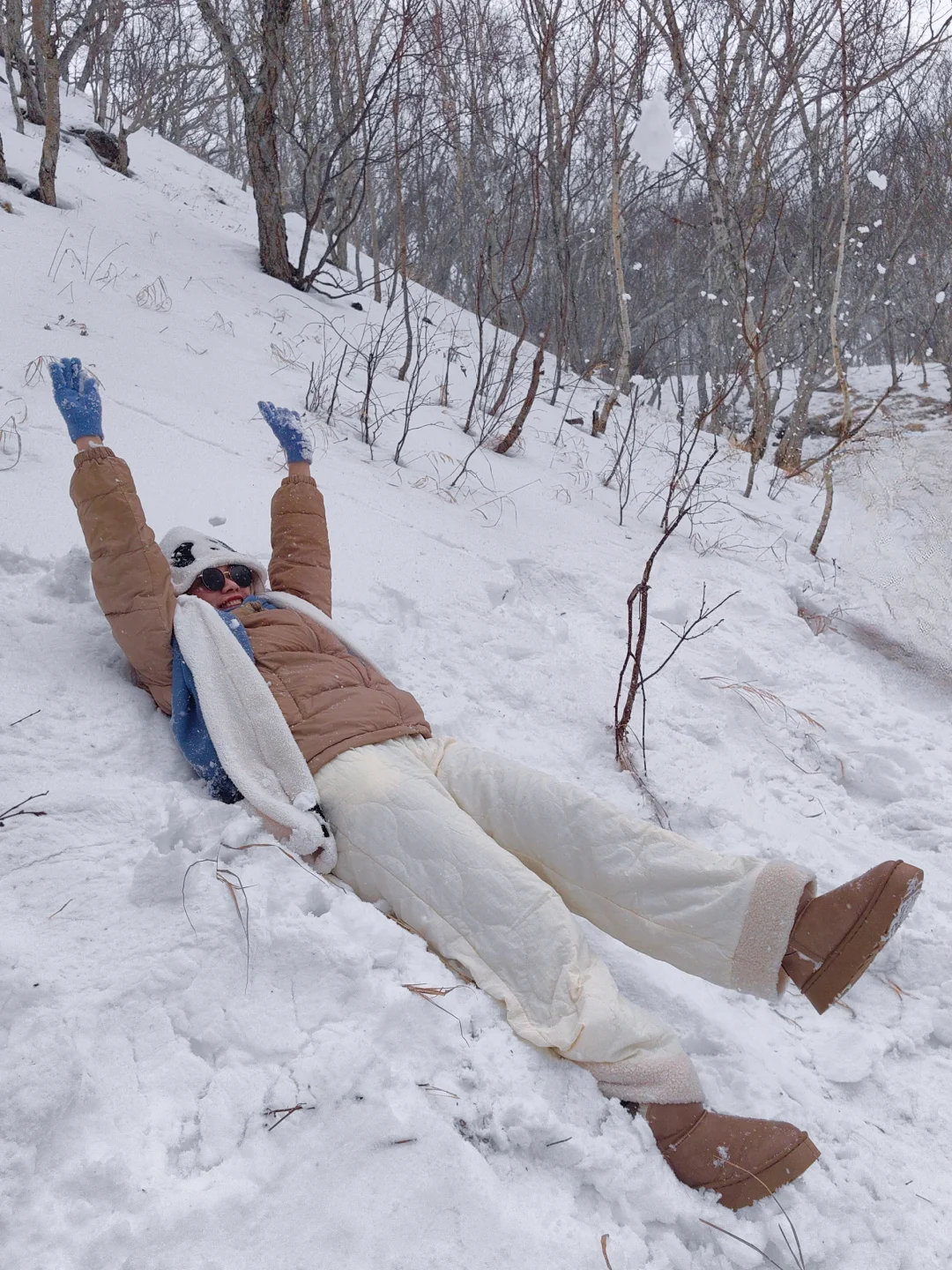 南方小土豆勇闯长白山，轻松拿捏👌