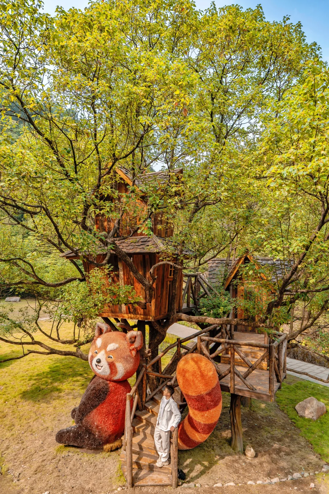 不是九寨沟❗在杭州❗小九寨秋景秘境真绝🍂