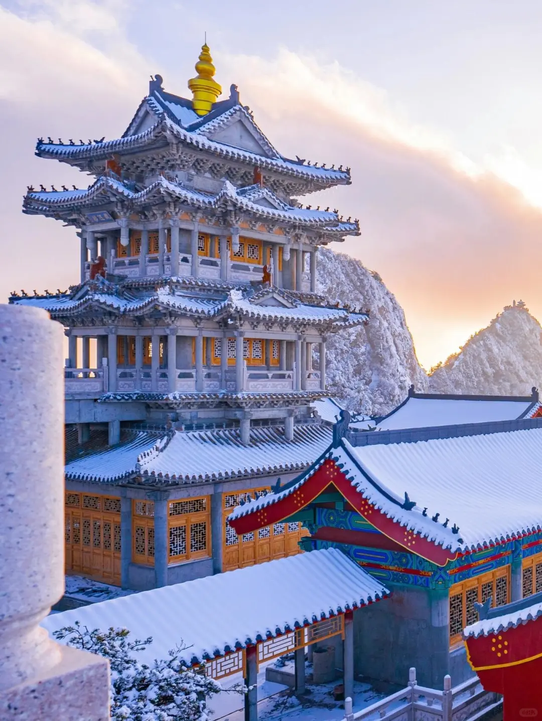 这哪里是老君山❄这根本就是天宫吧