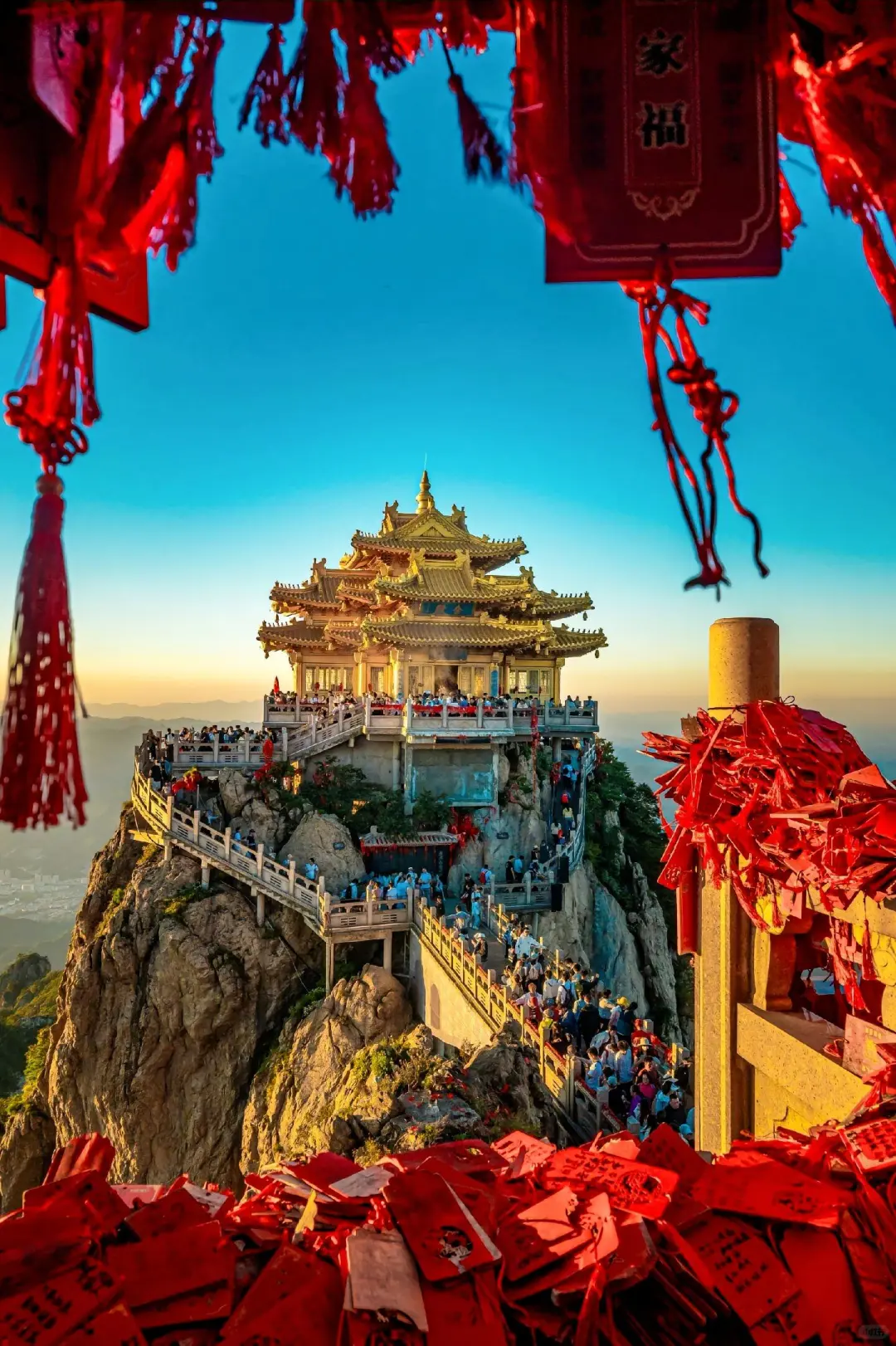 这哪里是老君山❄这根本就是天宫吧