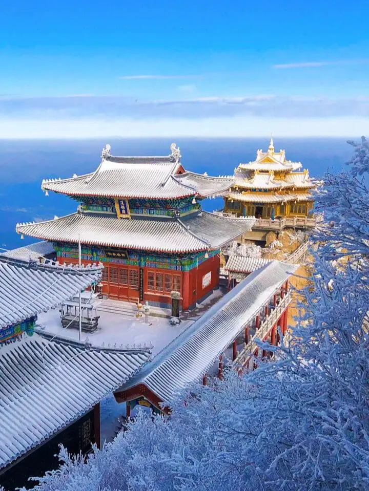 这哪里是老君山❄这根本就是天宫吧