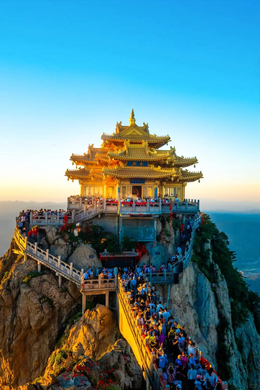 这哪里是老君山❄这根本就是天宫吧