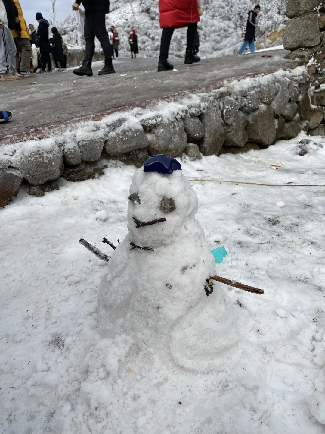 广东看雪-清远云冰山 十二月底
