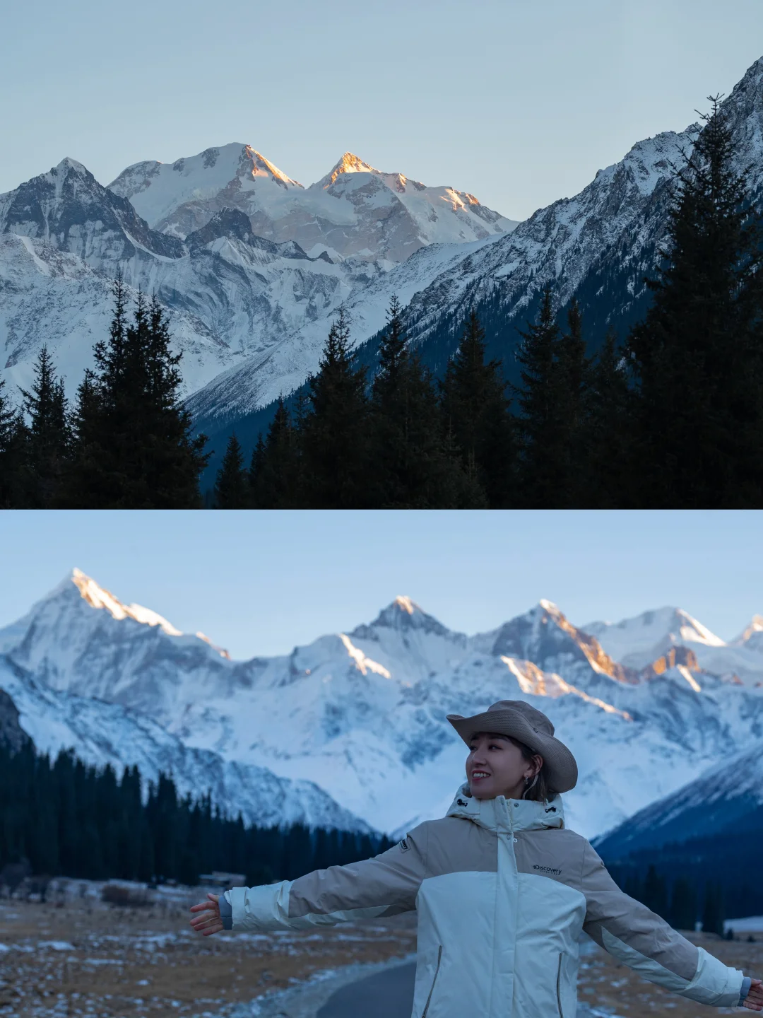 夏塔冬季开放啦!!冬季的伊犁才是雪景天花板