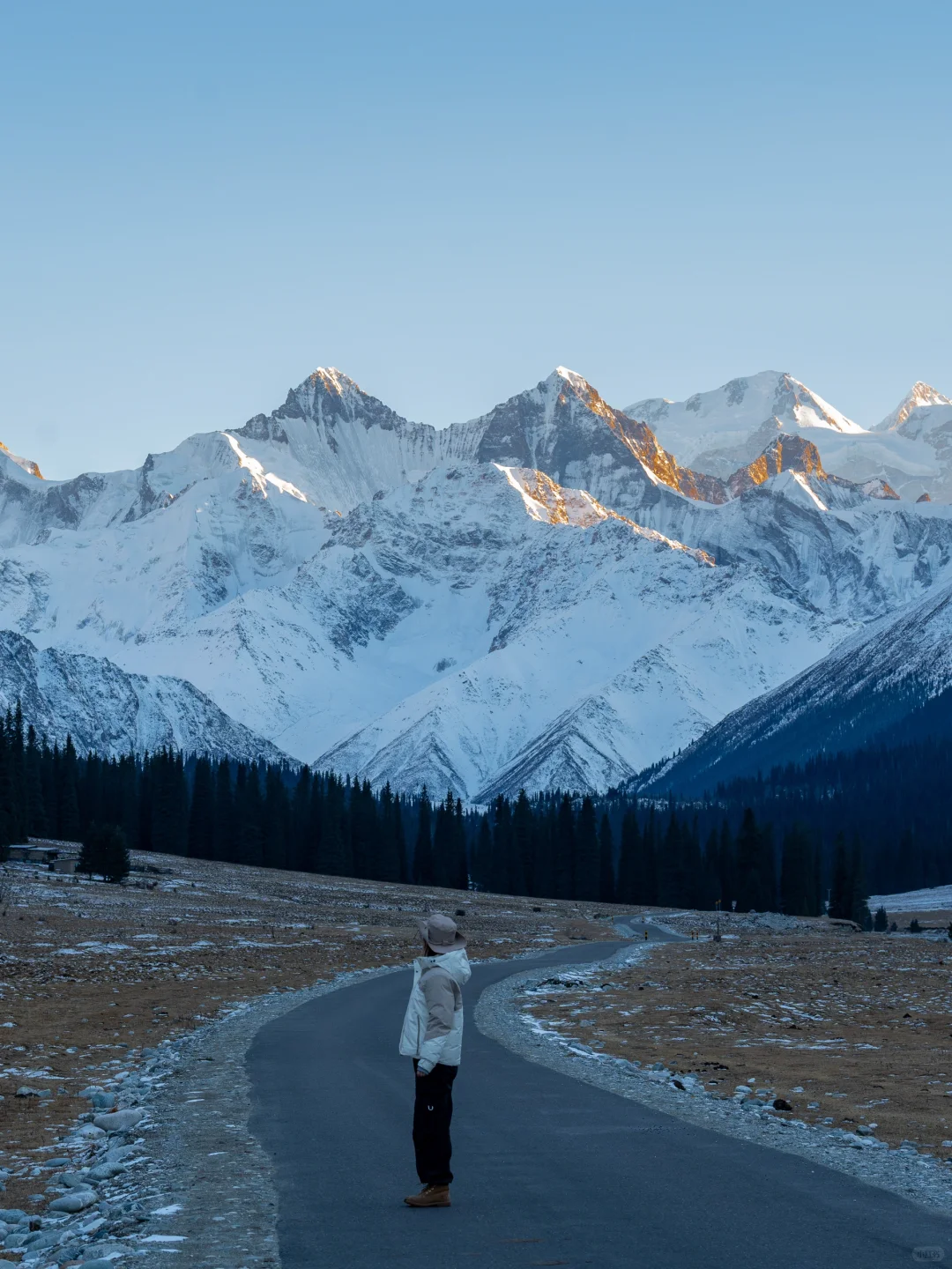 夏塔冬季开放啦!!冬季的伊犁才是雪景天花板