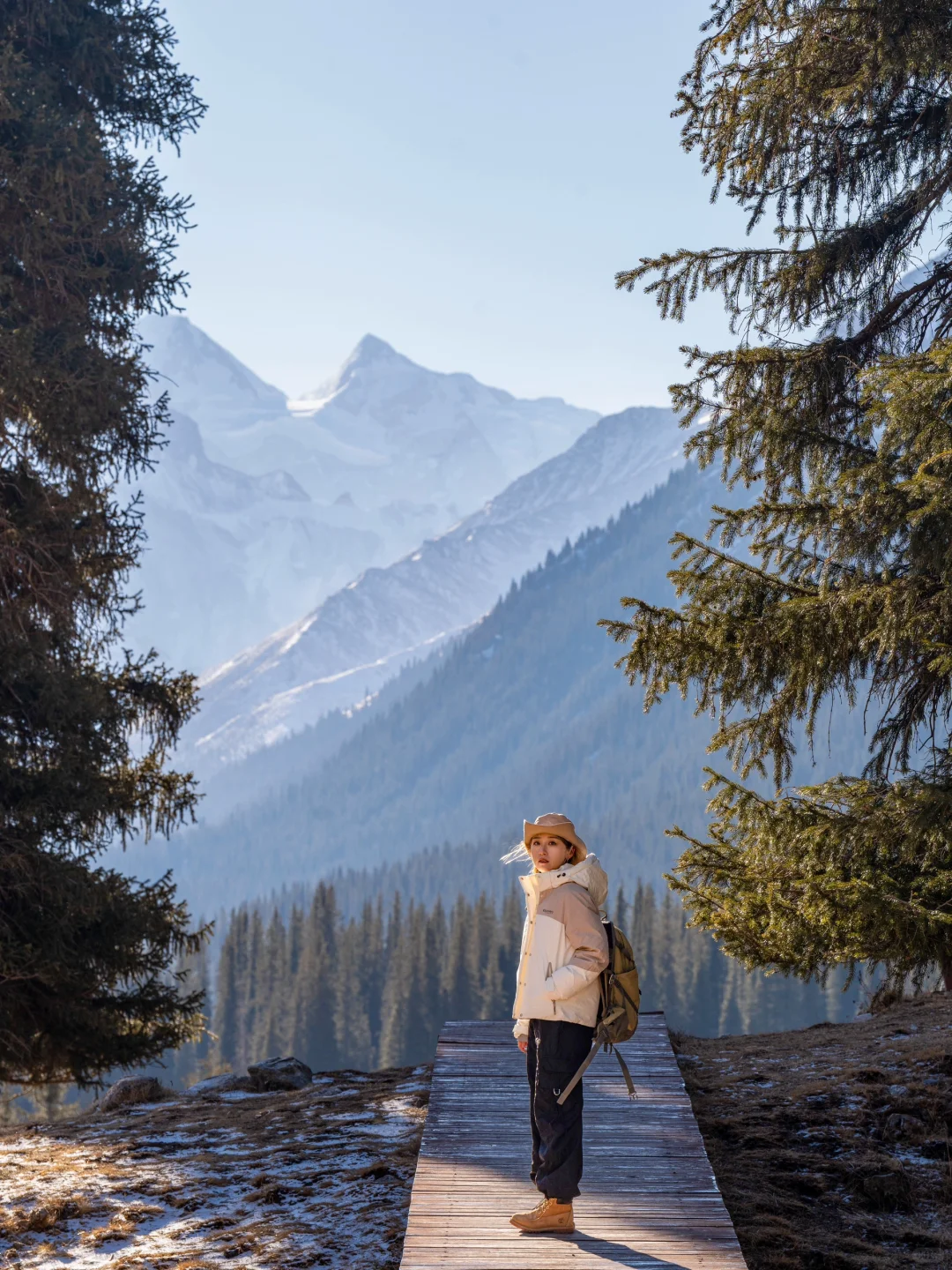 夏塔冬季开放啦!!冬季的伊犁才是雪景天花板