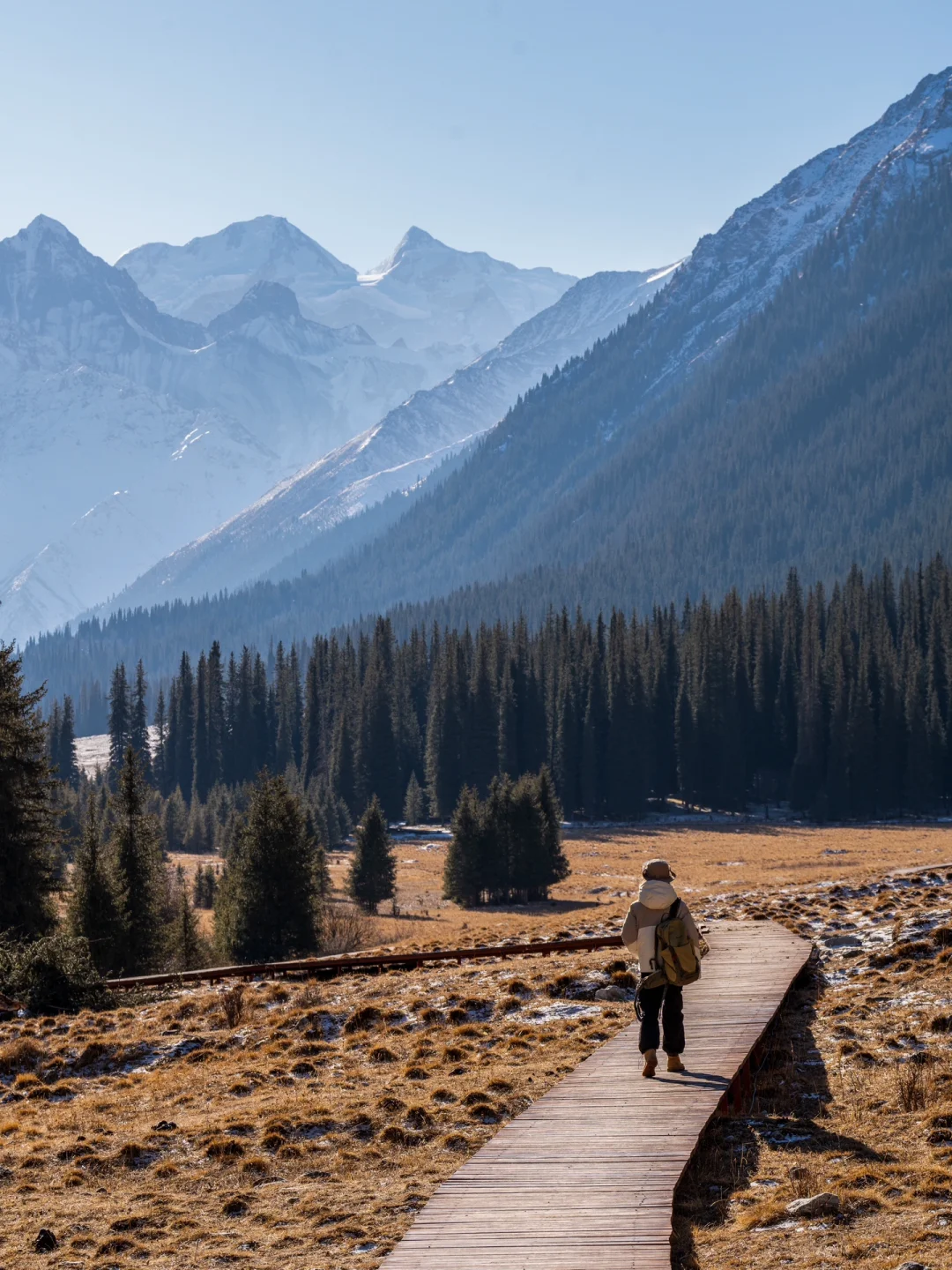 夏塔冬季开放啦!!冬季的伊犁才是雪景天花板