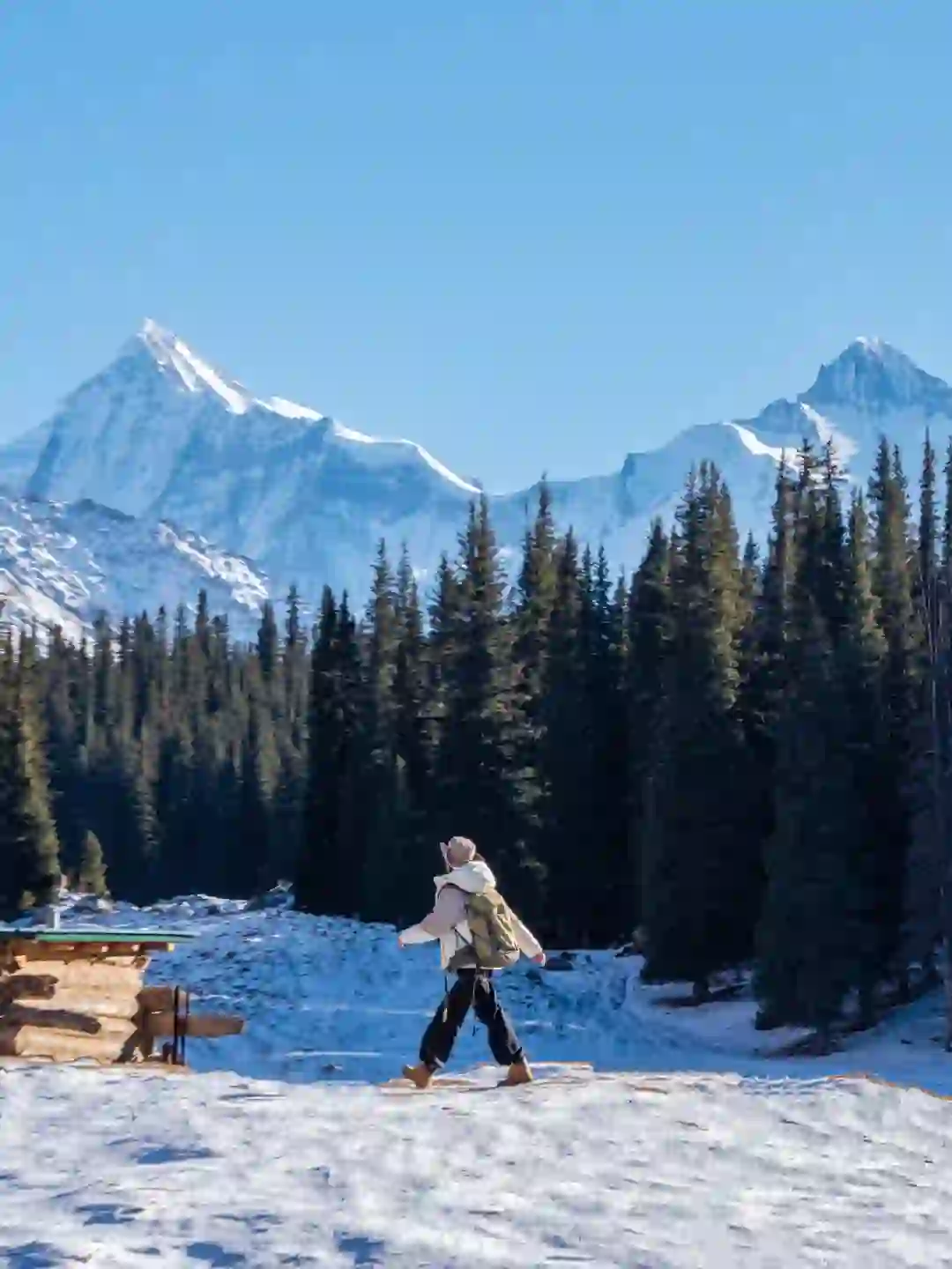 夏塔冬季开放啦!!冬季的伊犁才是雪景天花板