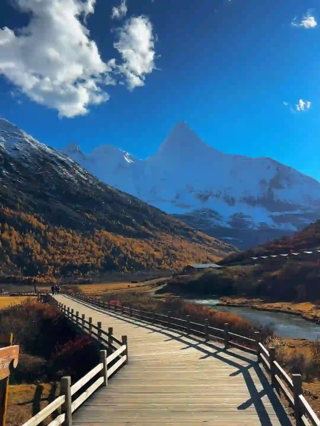 10.27稻城亚丁的秋日画布让人心醉🏔️