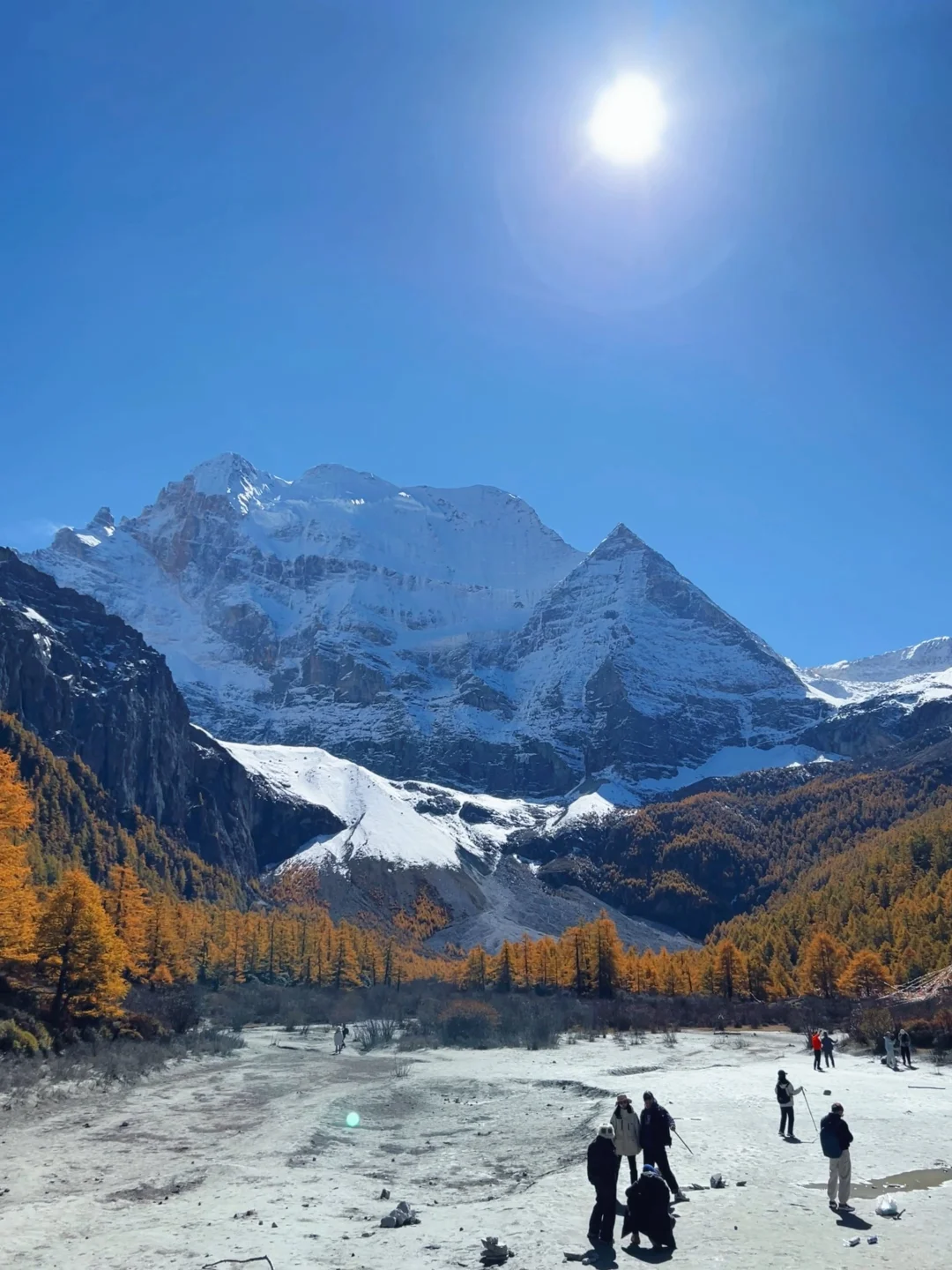 10.27稻城亚丁的秋日画布让人心醉🏔️