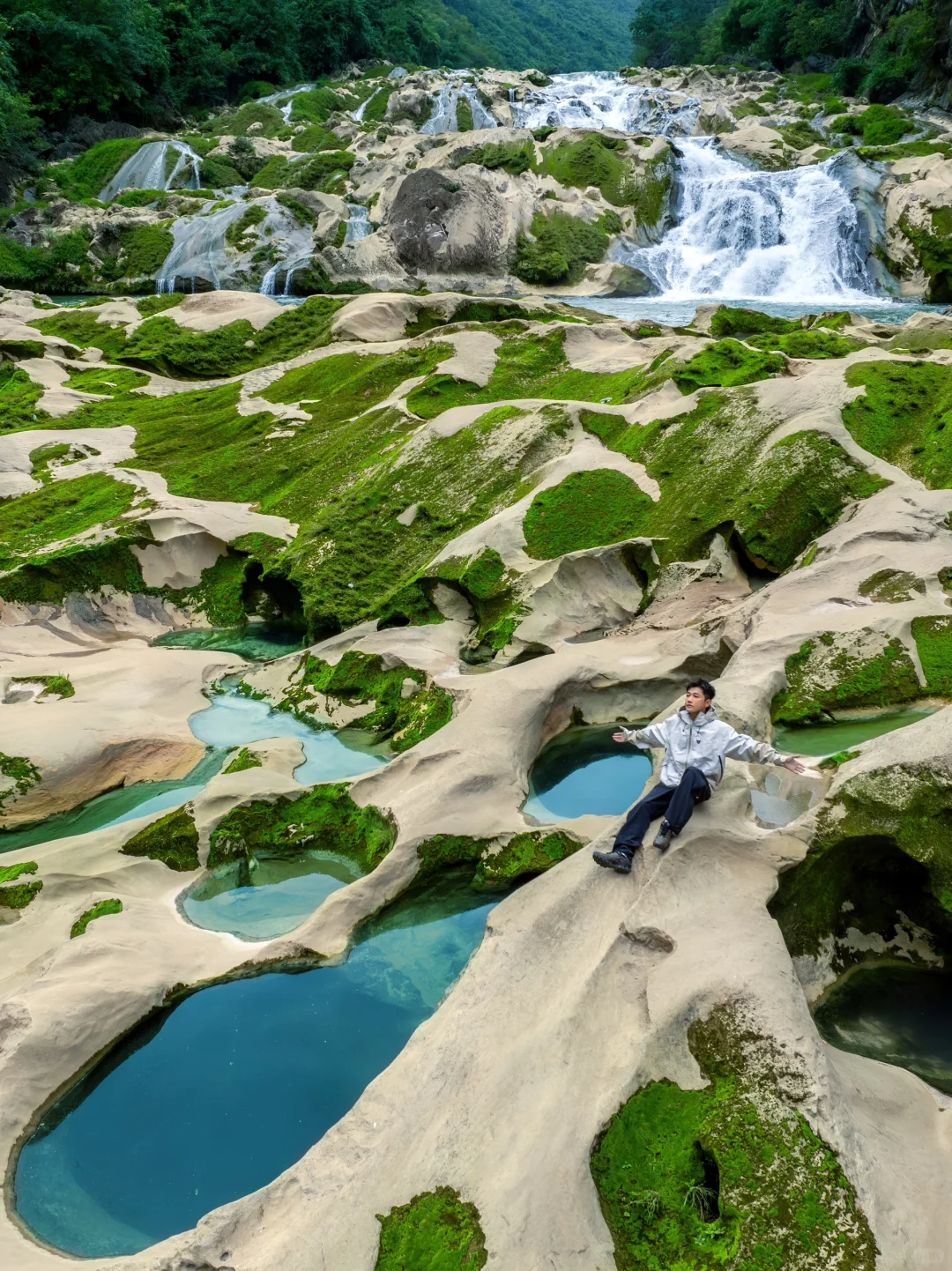 美炸了😭不愧是300万年前留下的自然遗迹❗️