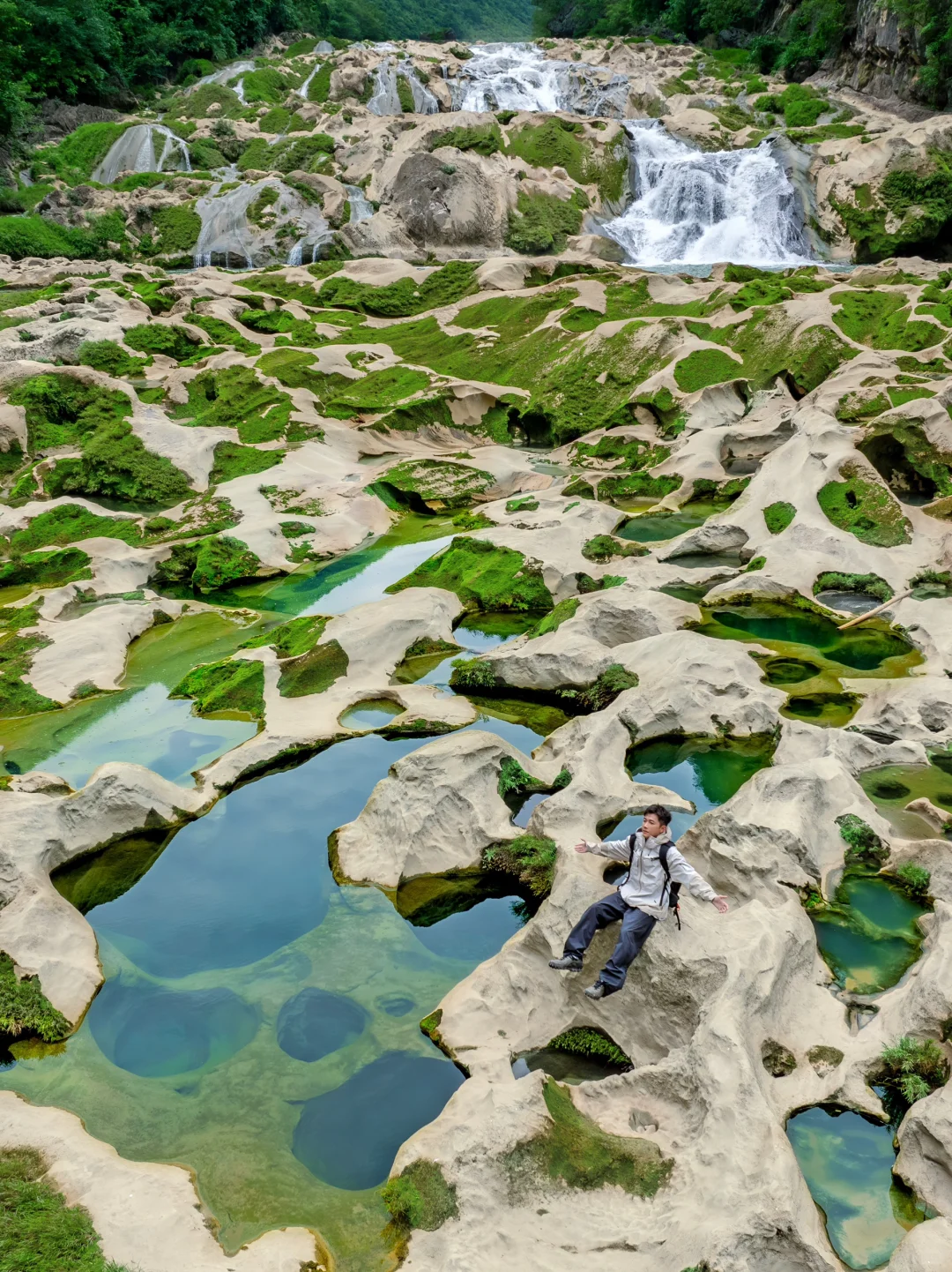 美炸了😭不愧是300万年前留下的自然遗迹❗️