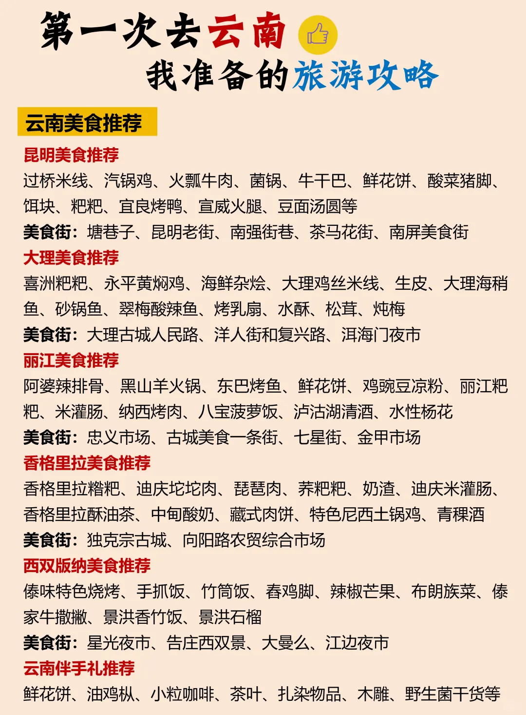 云南旅游攻略❗附正确游玩顺序+超全避坑