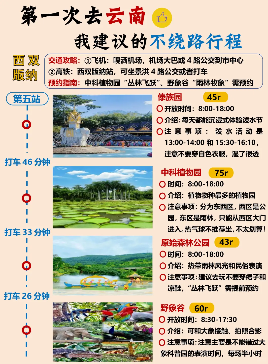 云南旅游攻略❗附正确游玩顺序+超全避坑