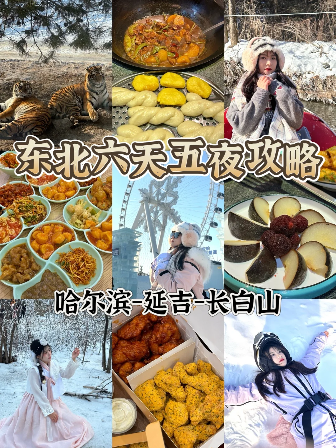 东北六天五夜|南方小土豆人均3k💰攻略