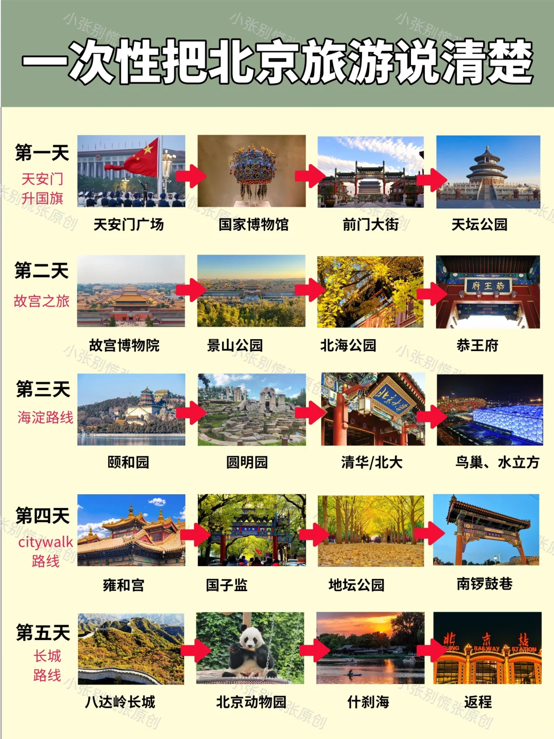 北京5日游攻略｜送给11月计划来北京的姐妹！