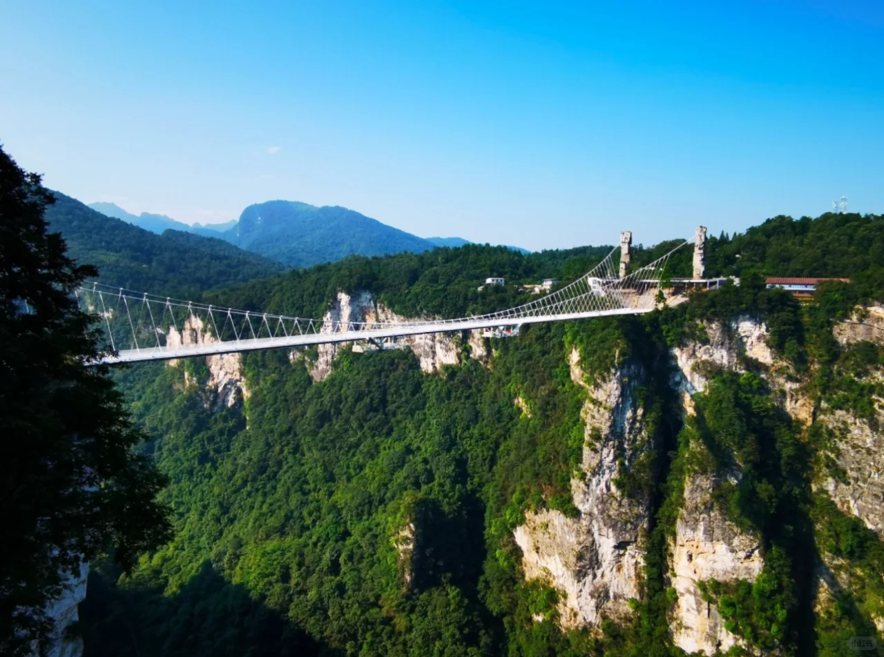张家界大峡谷景区-玻璃桥