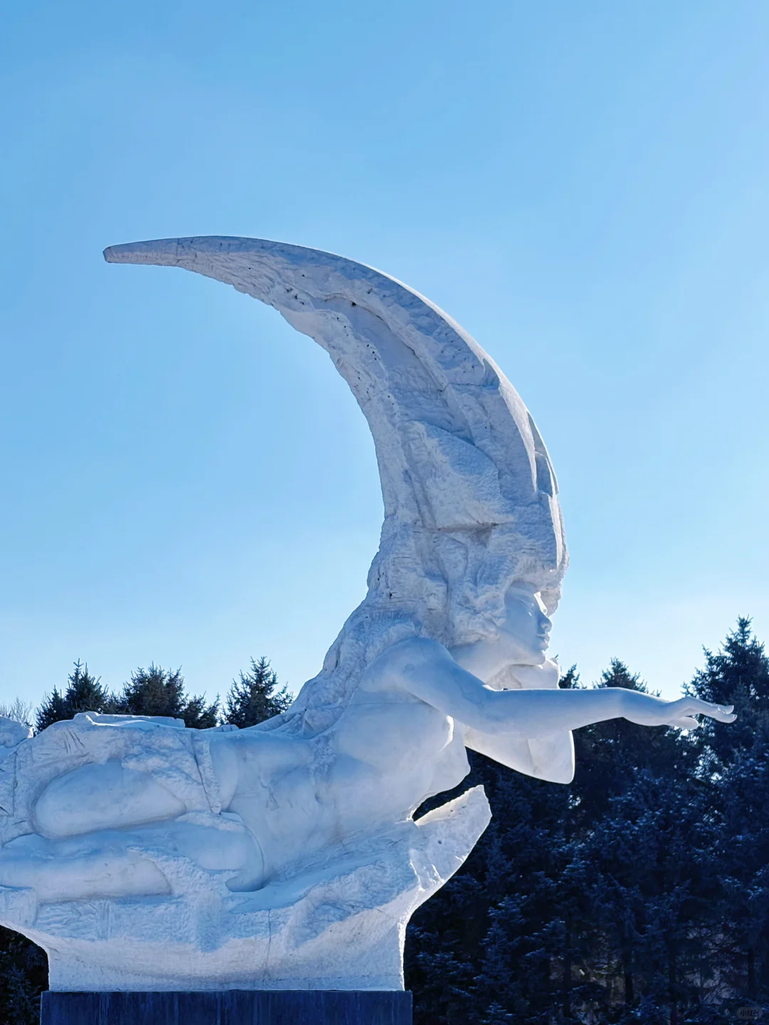 【长春净月潭】冬天里的蓝色北国公园❄️