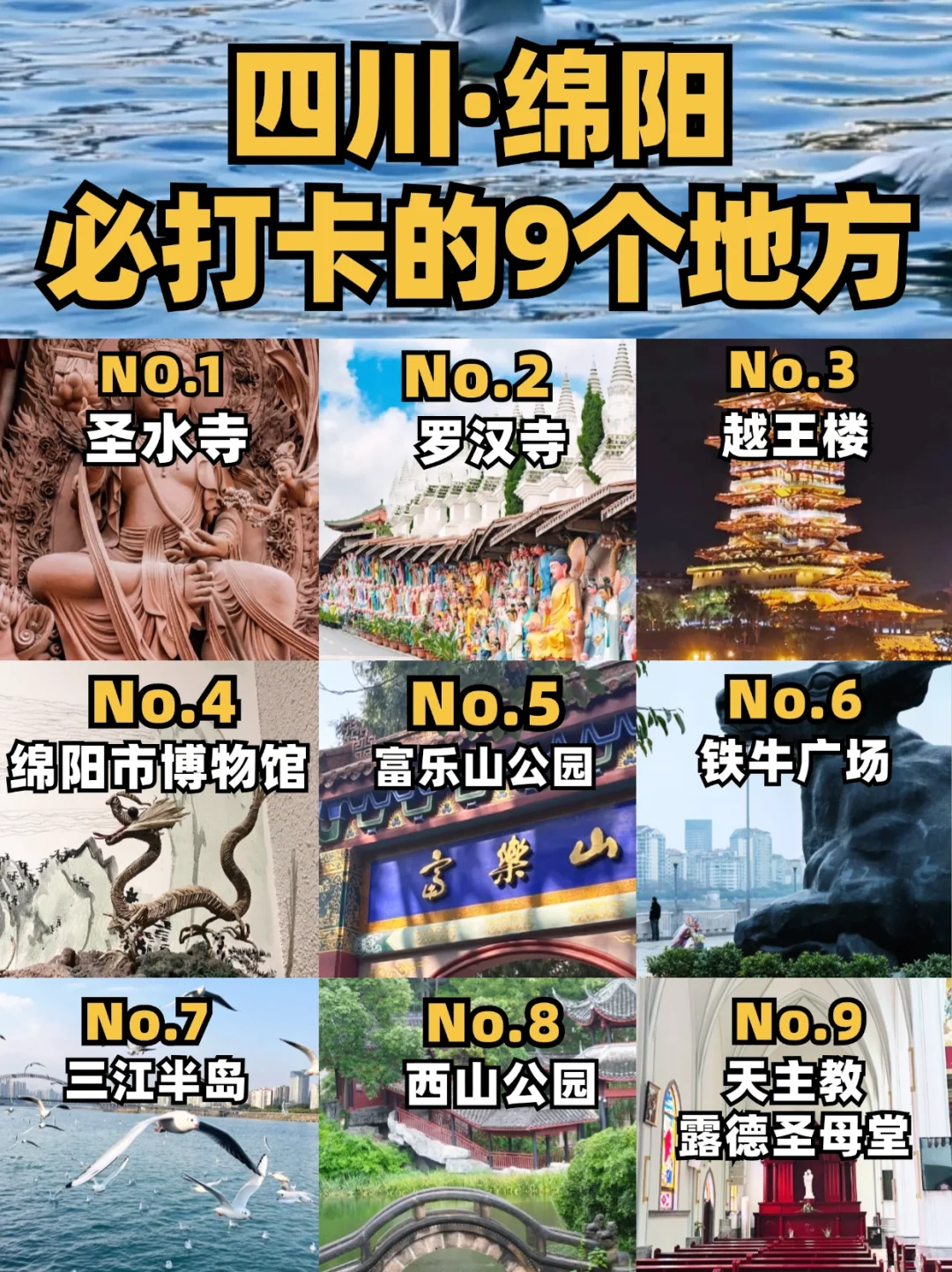 🏙️绵阳必去景点合集,新手必看🏙️