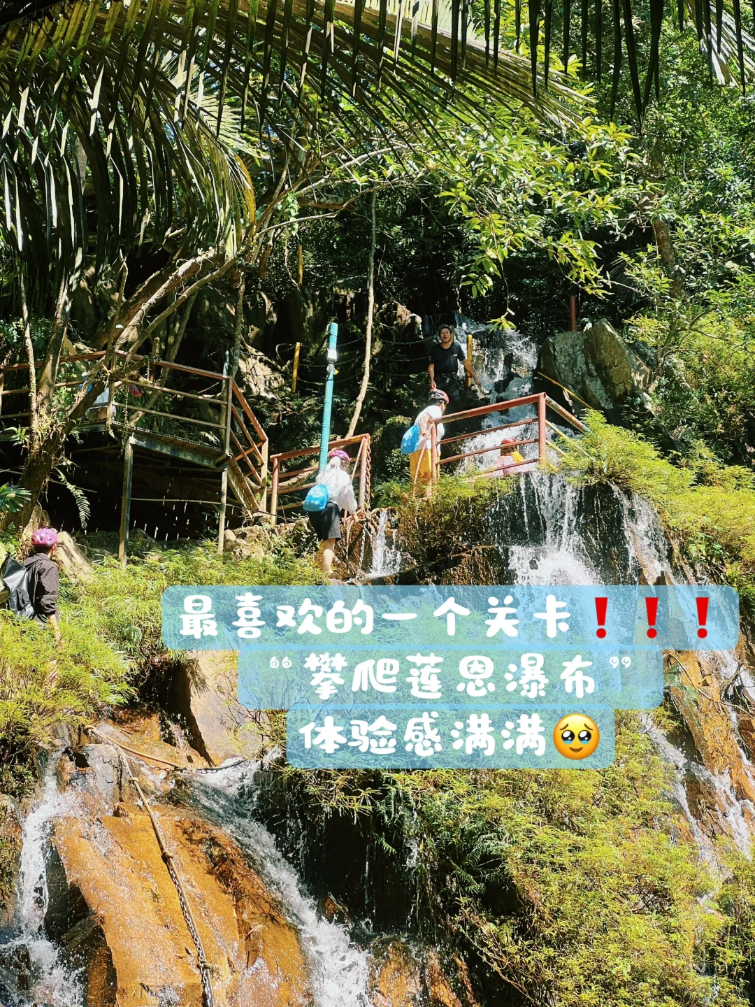 三亚呀诺达❗️感受雨林版男生女生向前冲😍