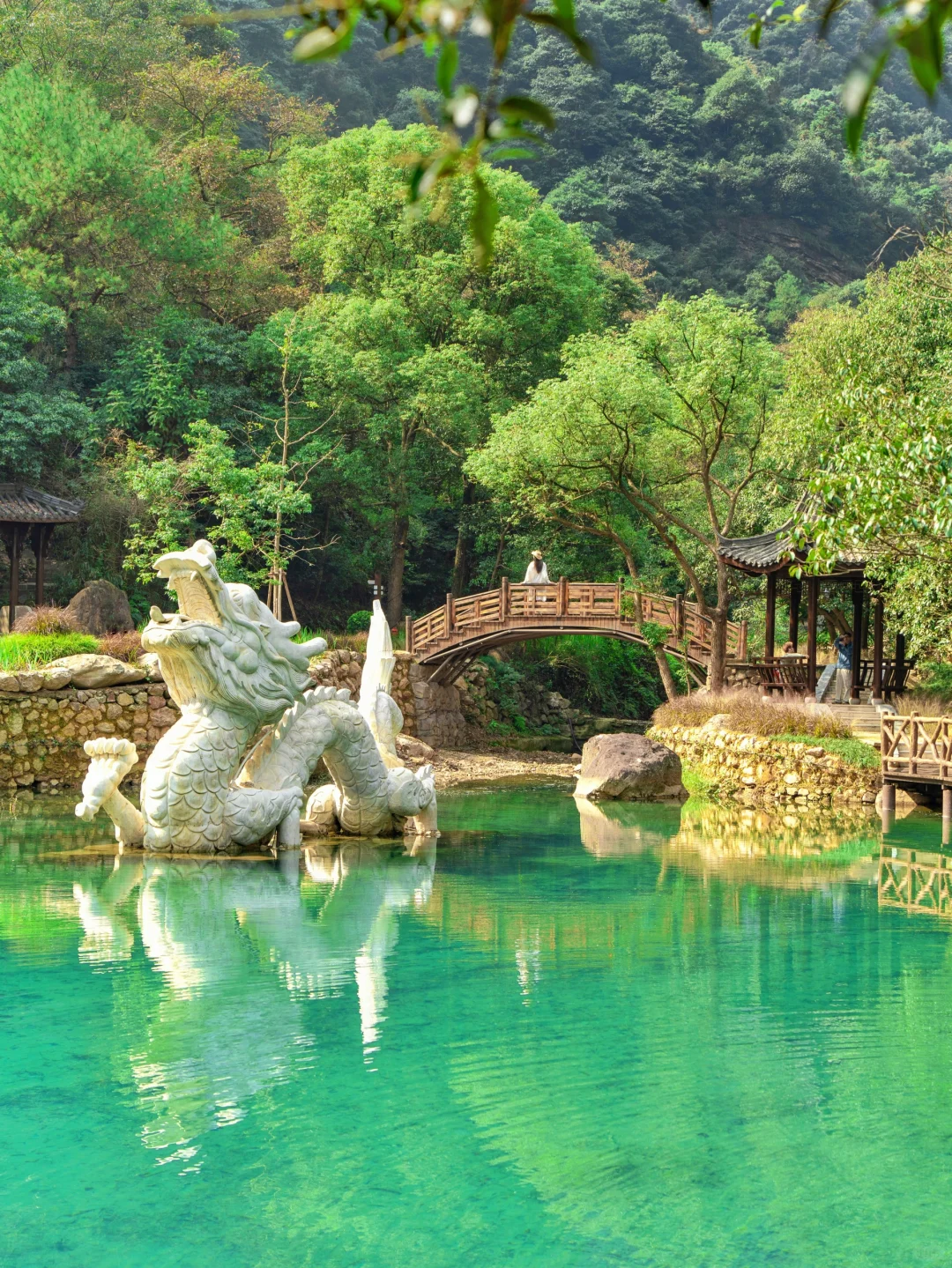 不是九寨沟!这是杭州!!只有0.1%人去过🍃