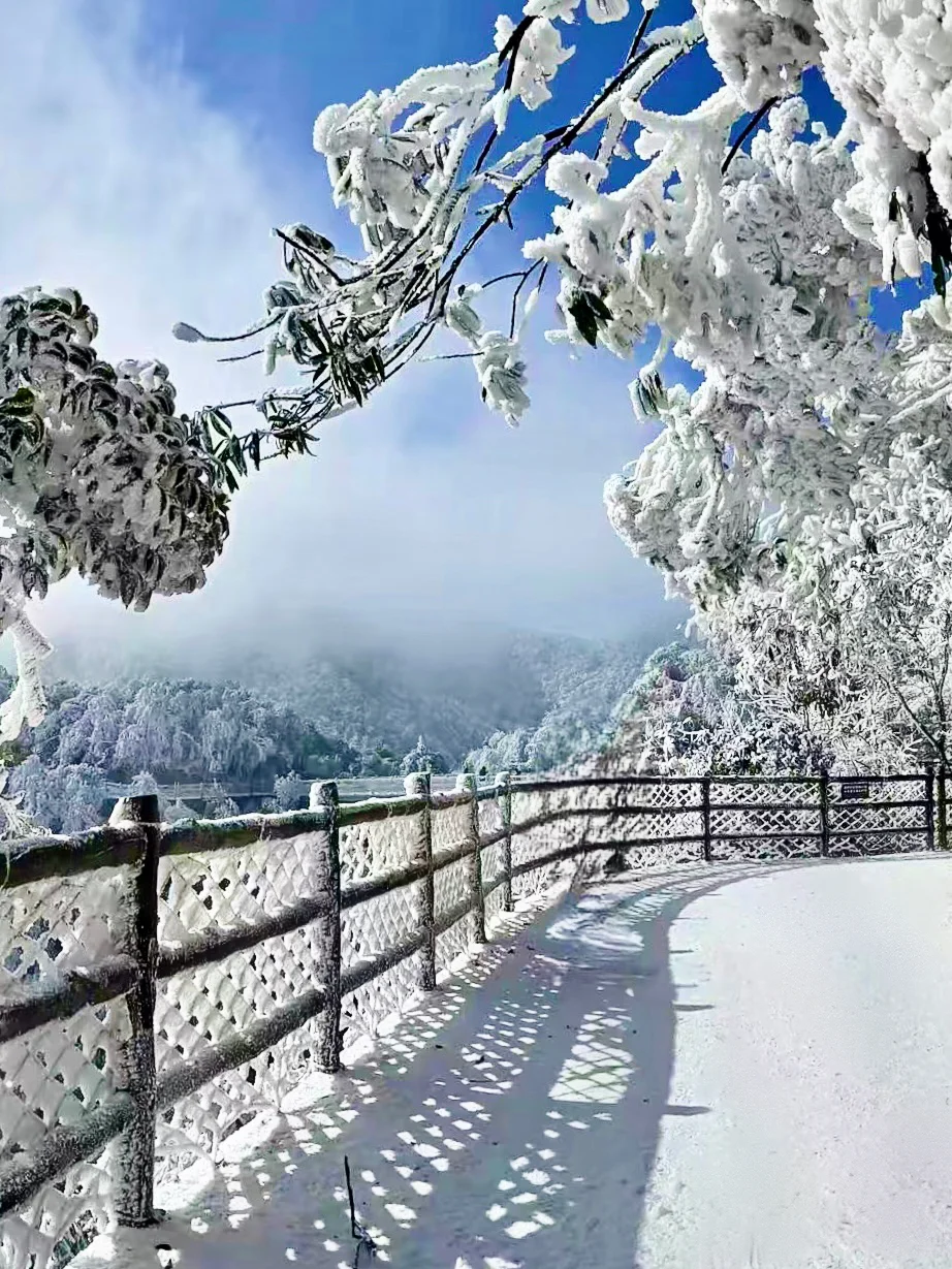 广深高铁2h直达!省时省钱的电梯雪山:郴州