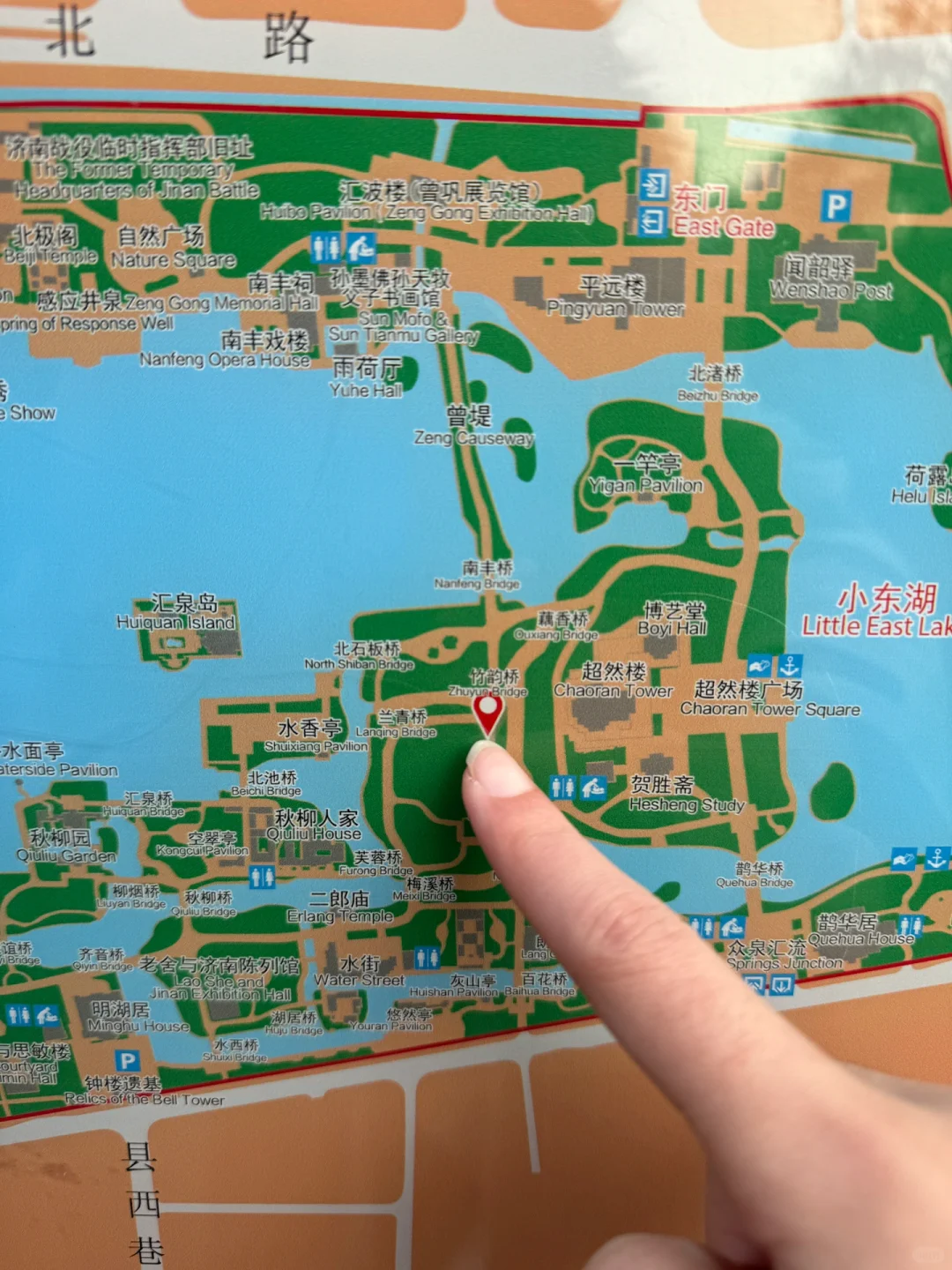 12.5实况！济南大明湖四象限好美！附攻略