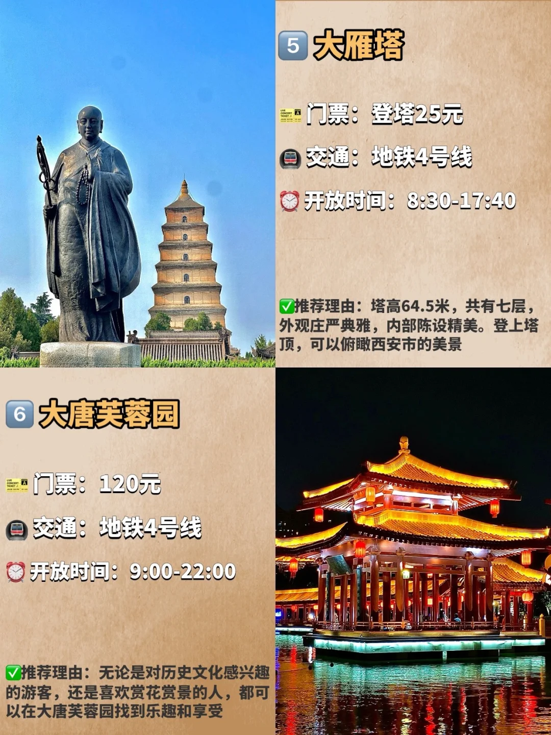 西安必去的九大景点❗️❗️旅游前必看❗️