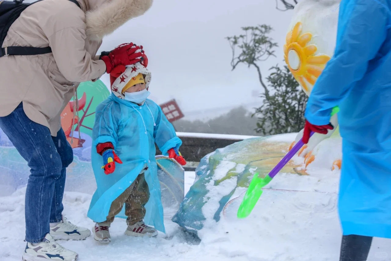 金佛山的冰瀑好漂亮呀🤩