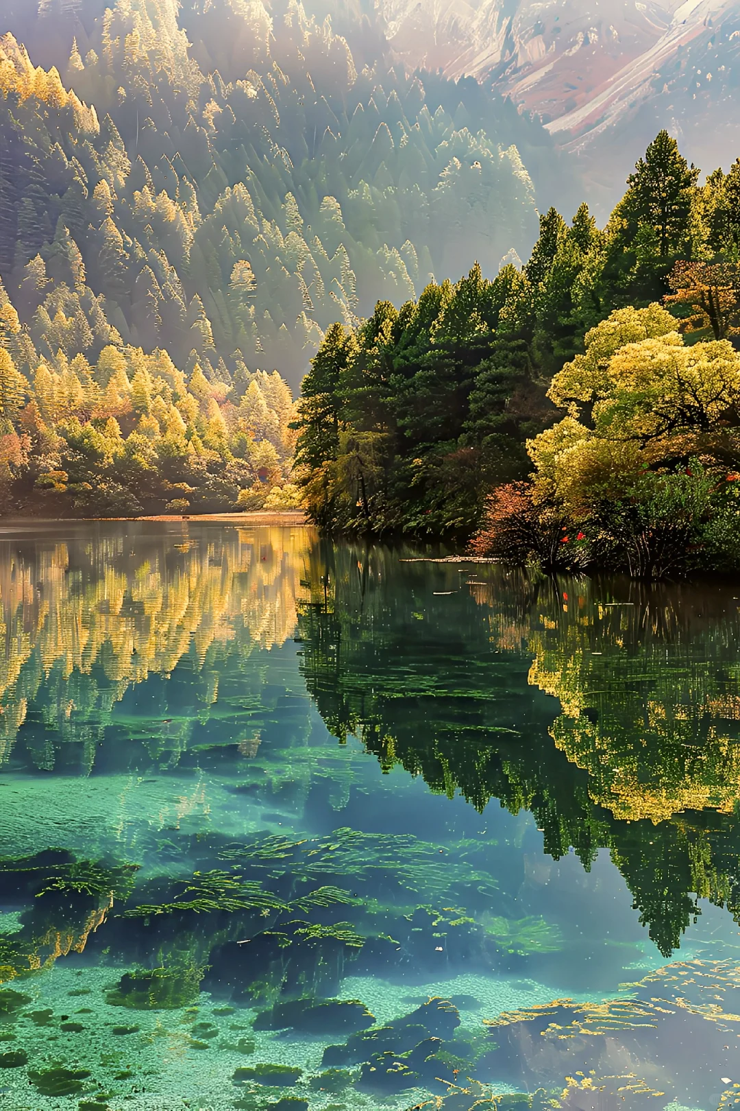 接下来的九寨，是这样的