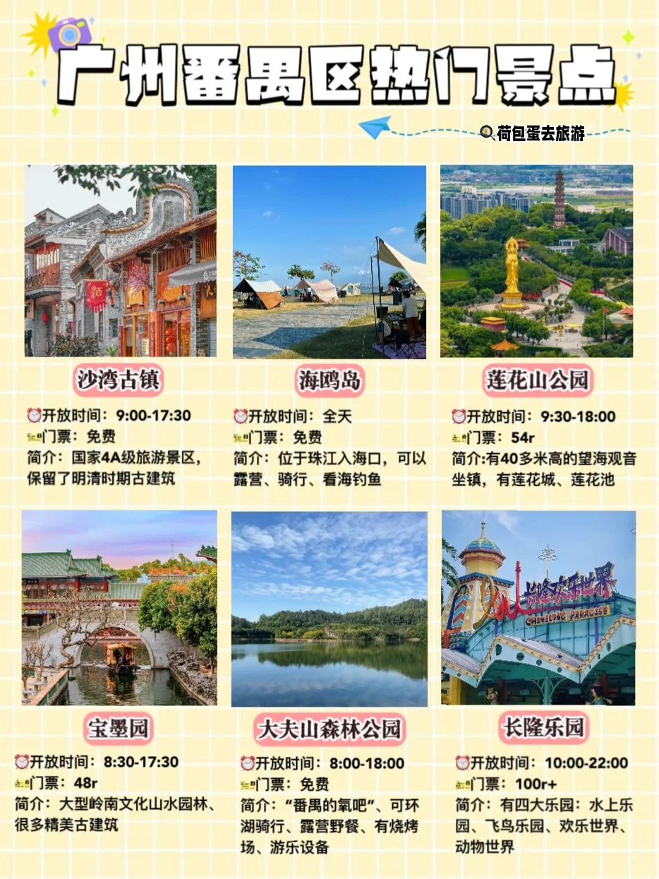 【广州旅游必看攻略】一篇笔记带你玩转广州