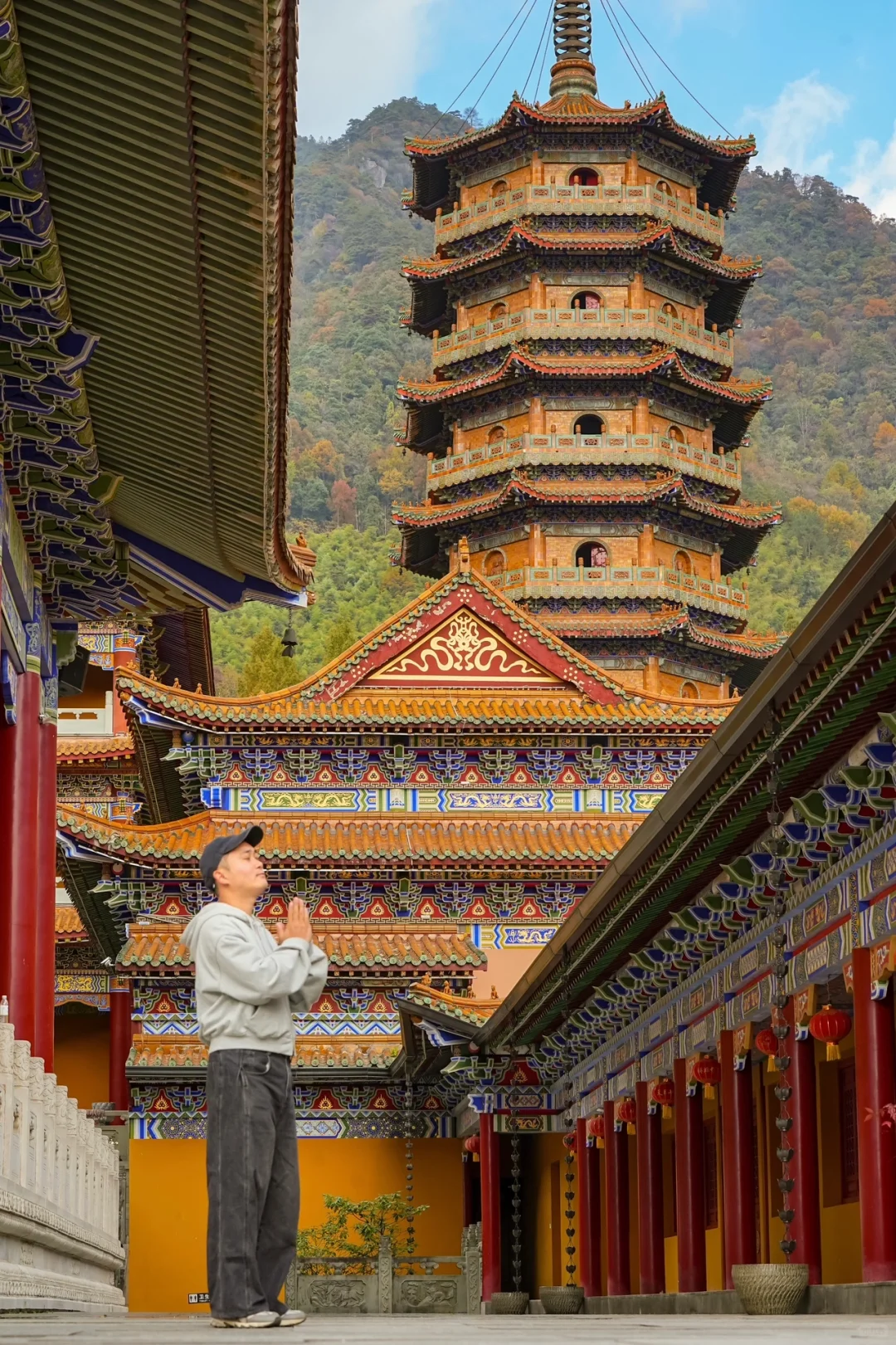 杭州一小时，99%人没去过的秋日古刹🍂