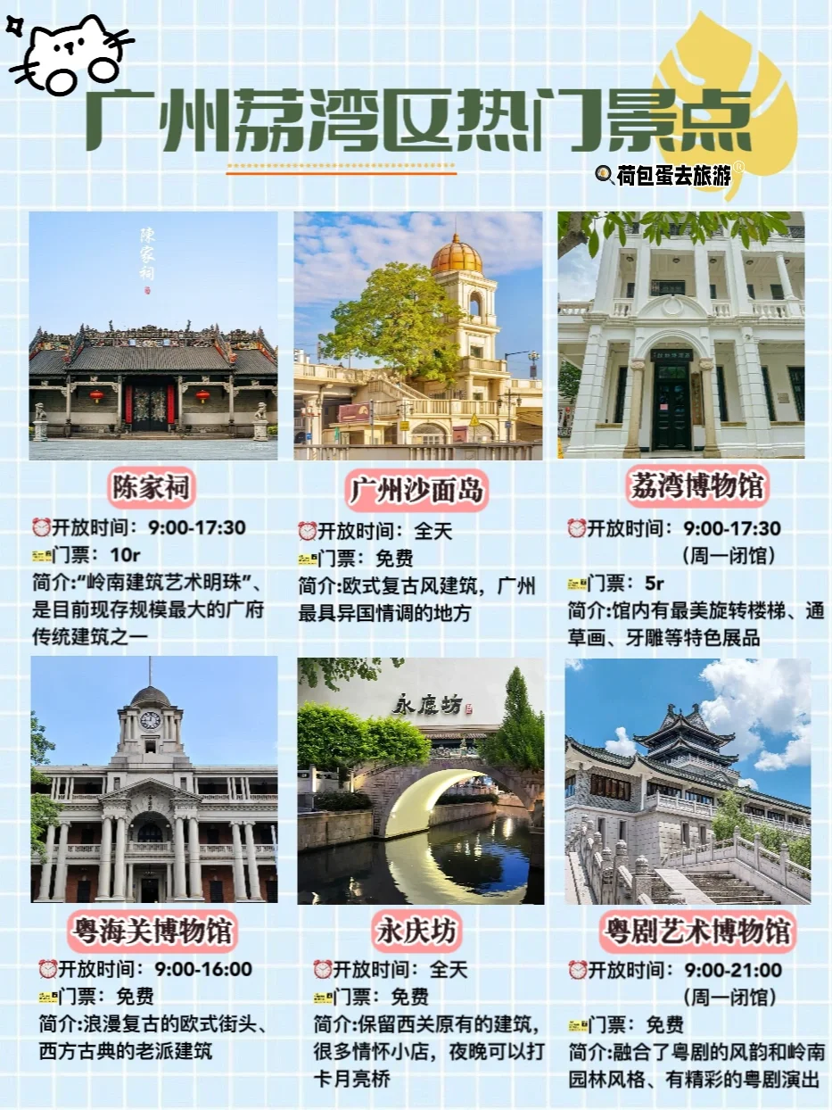 【广州旅游必看攻略】一篇笔记带你玩转广州