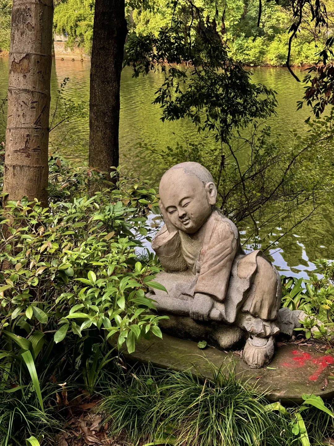 重庆华岩寺 喝茶 抄经 斋饭 赏秋 太全面了