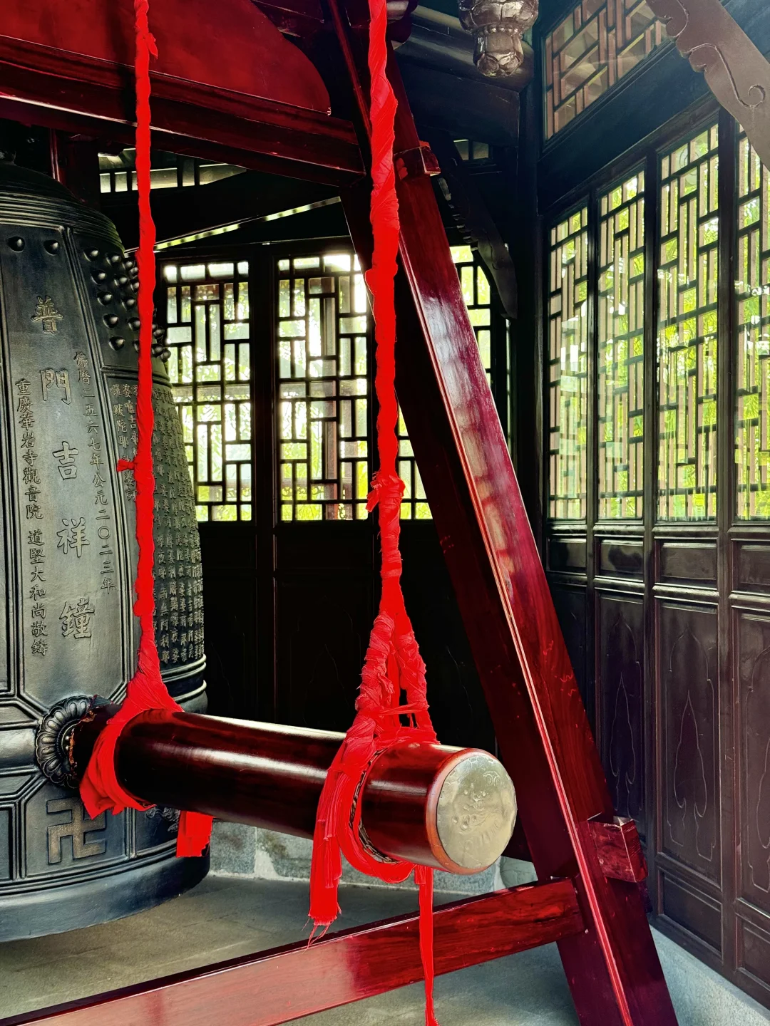 重庆华岩寺 喝茶 抄经 斋饭 赏秋 太全面了