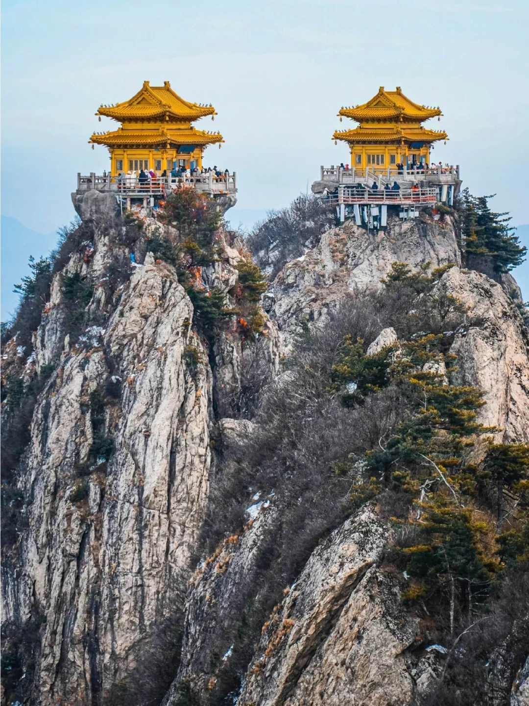 12.7号老君山实况，抵达山顶实在太无奈了