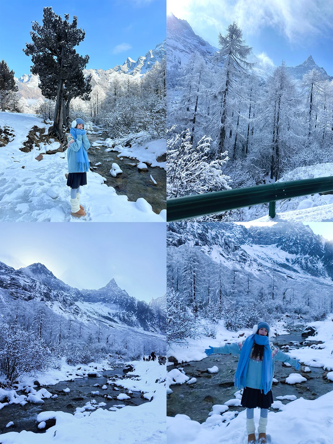 12.9毕棚沟实况，遇见童话世界里的仙境‼️