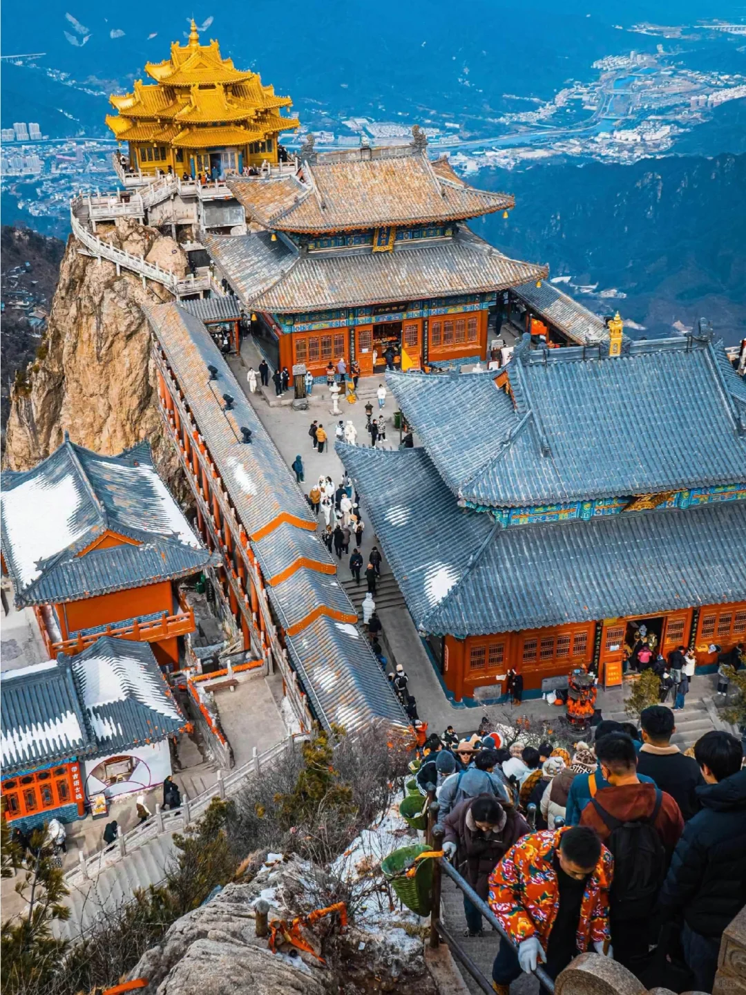 12.7号老君山实况，抵达山顶实在太无奈了