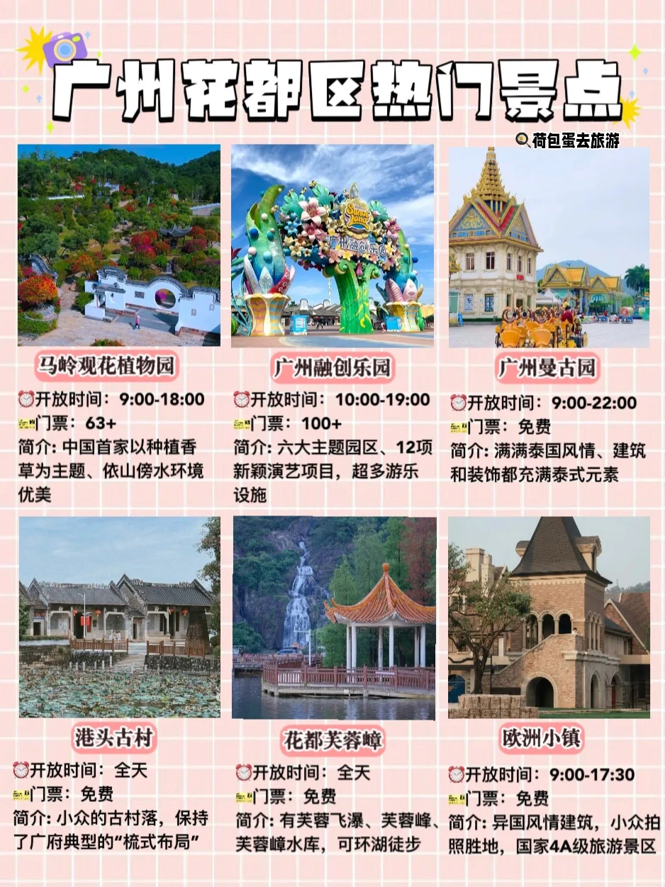 【广州旅游必看攻略】一篇笔记带你玩转广州