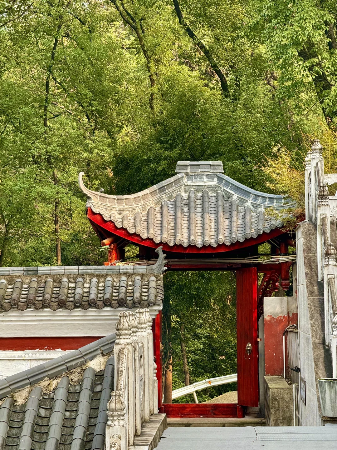 重庆华岩寺 喝茶 抄经 斋饭 赏秋 太全面了