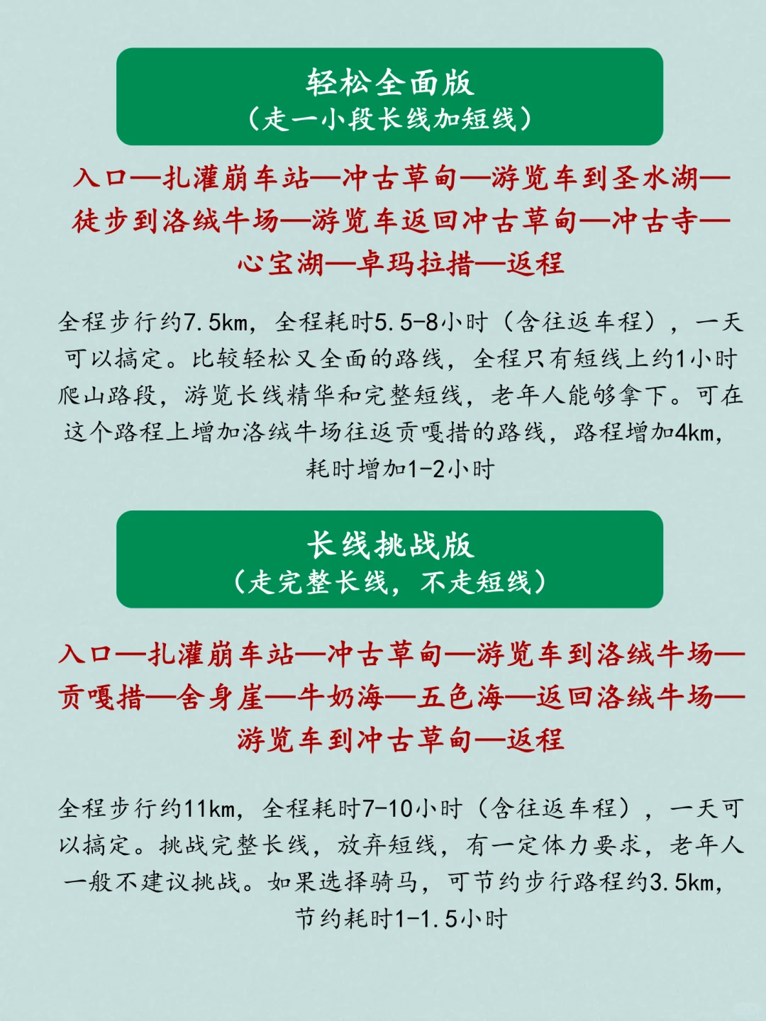 稻城亚丁万字图解全攻略+6条路线解析