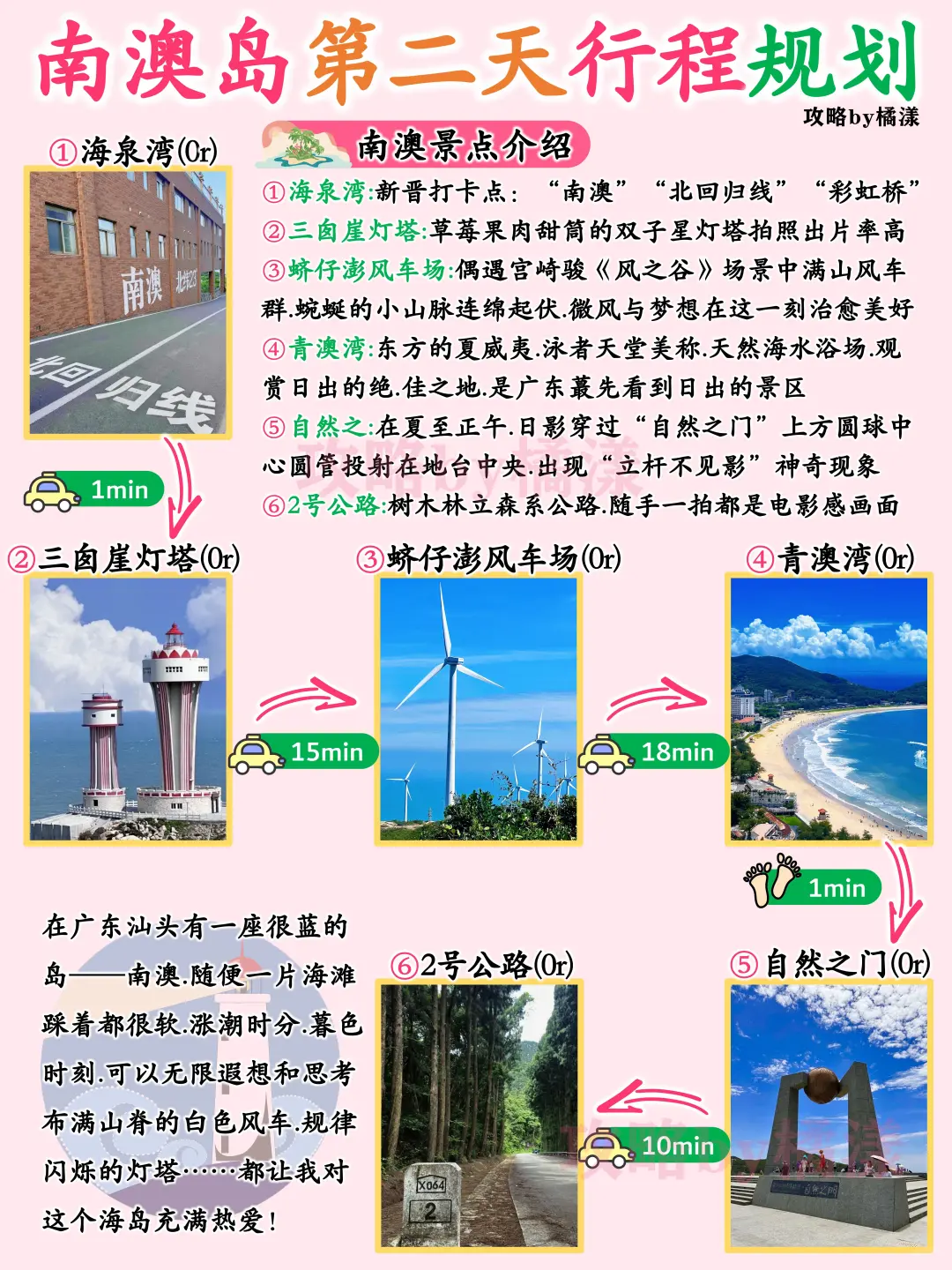 南澳旅游攻略🔥行程路线避雷💣交通住宿🏠‼️