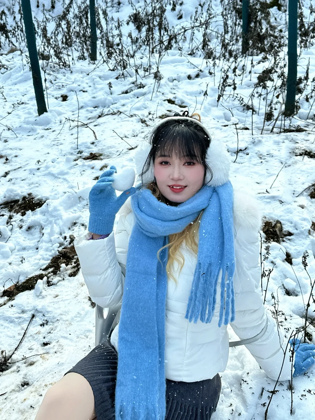 南岭公园雪化了？！❄️西安2.5h抵达冰雪世界～