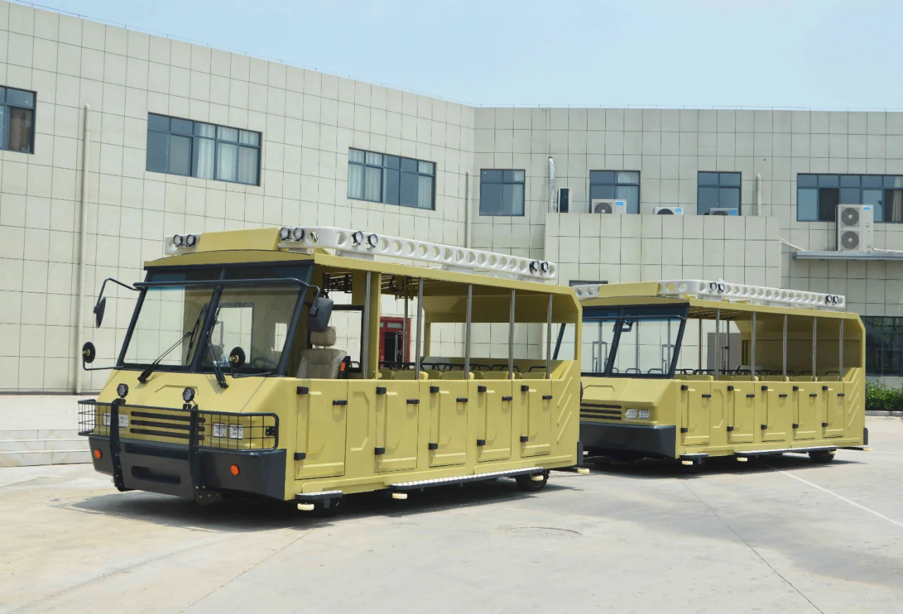 4D体验电动观光车，景区游乐新场景