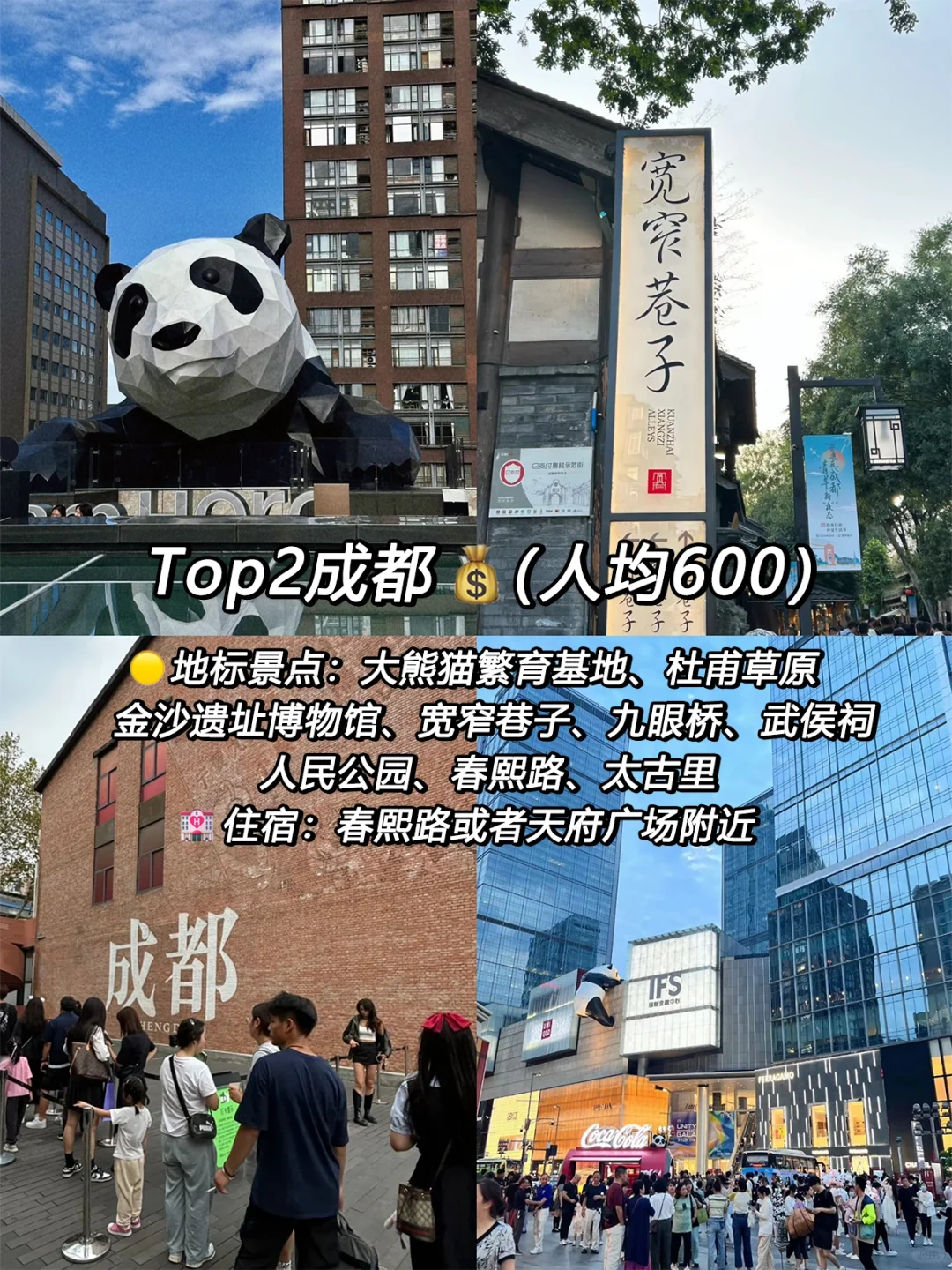 强烈推荐❗❗国内适合穷游的9个城市(码住