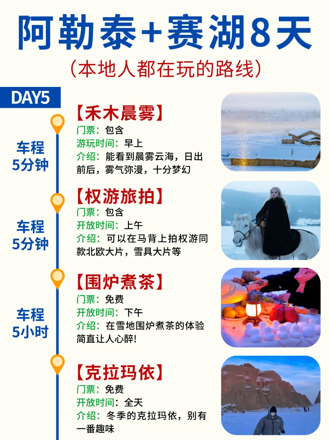 12-2月去阿勒泰赛里木湖玩8天7晚才3000+💰